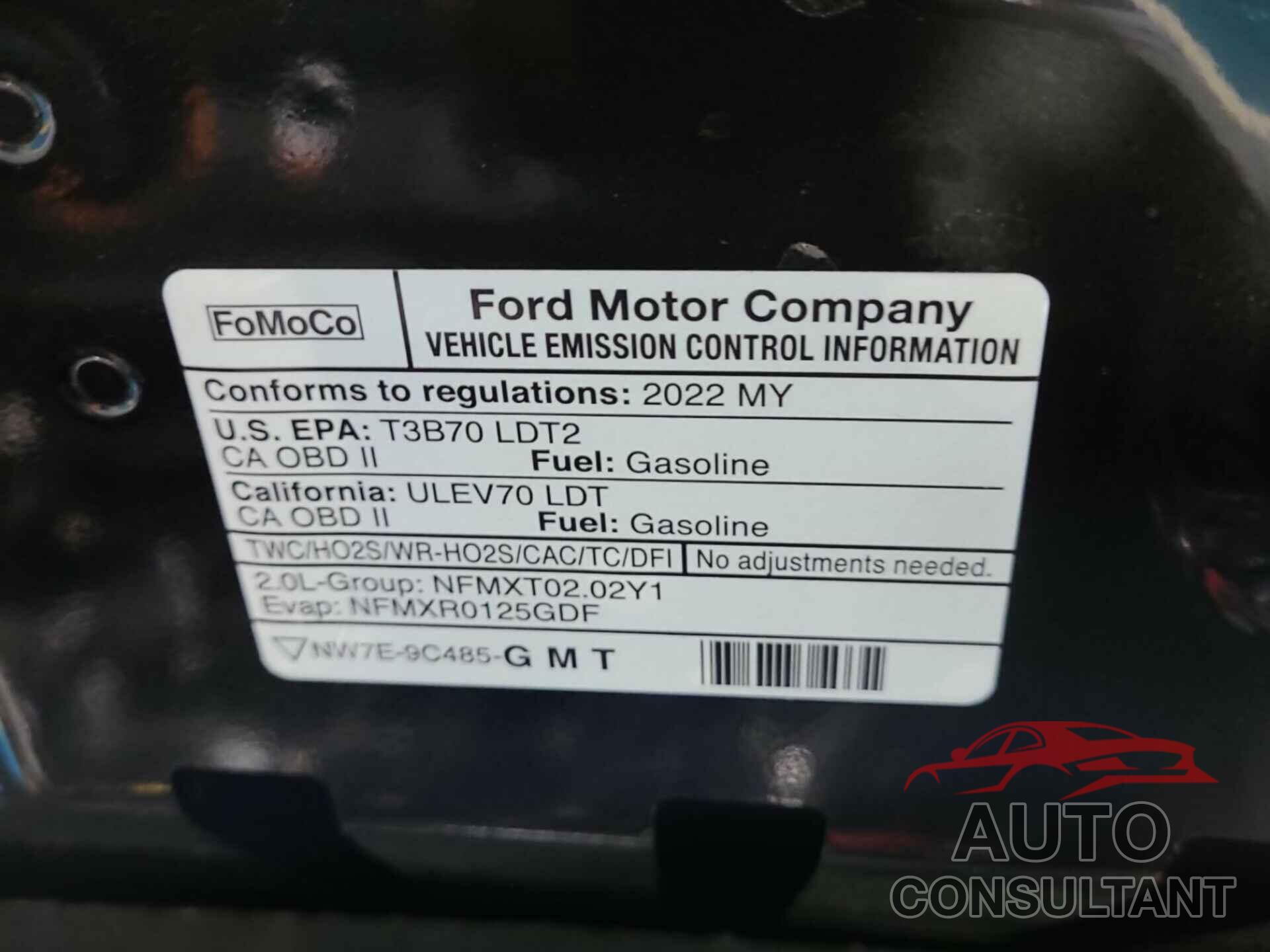 FORD ESCAPE 2022 - 1FMCU9H9XNUA49176