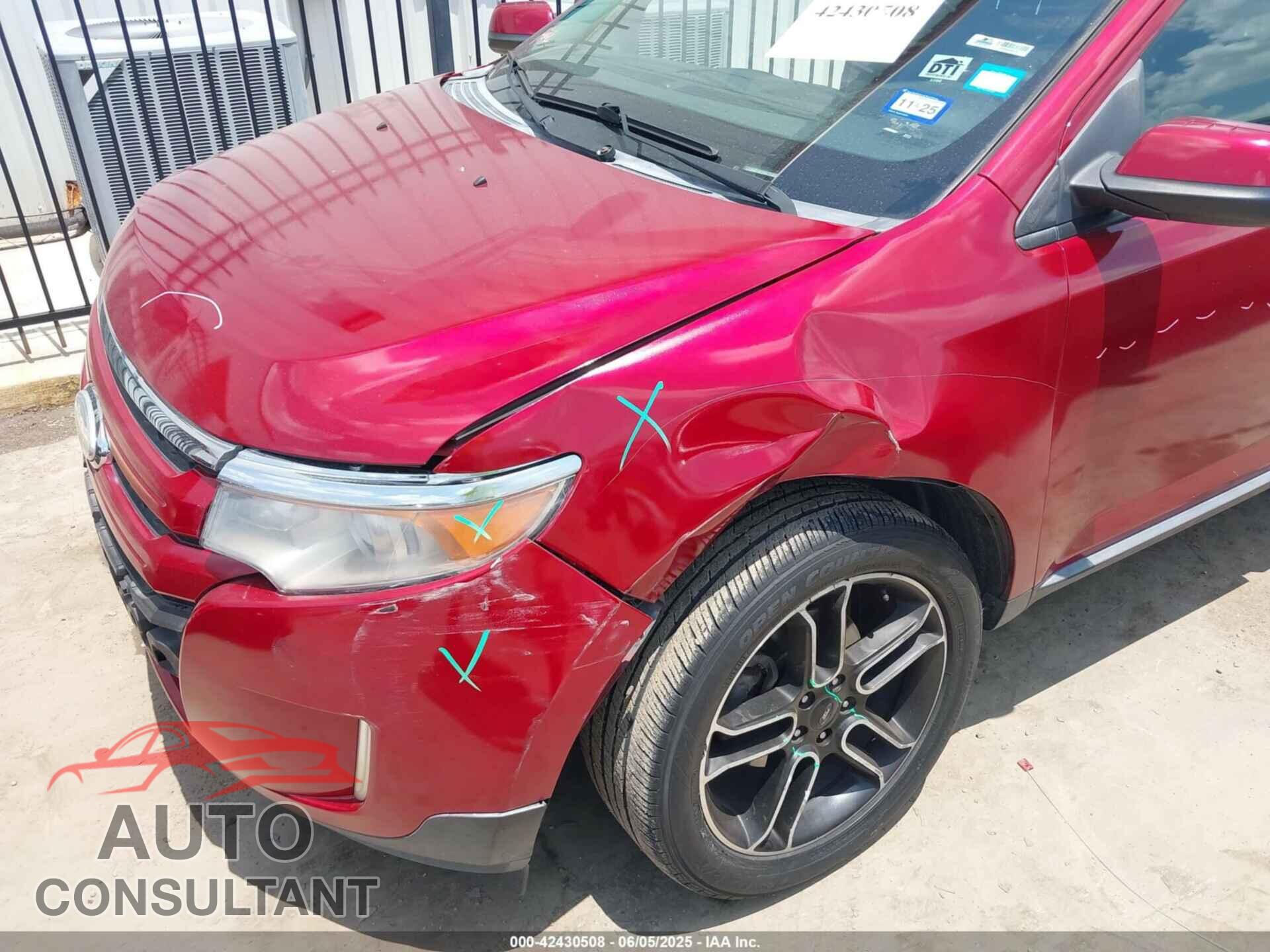 FORD EDGE 2013 - 2FMDK3JCXDBC81407