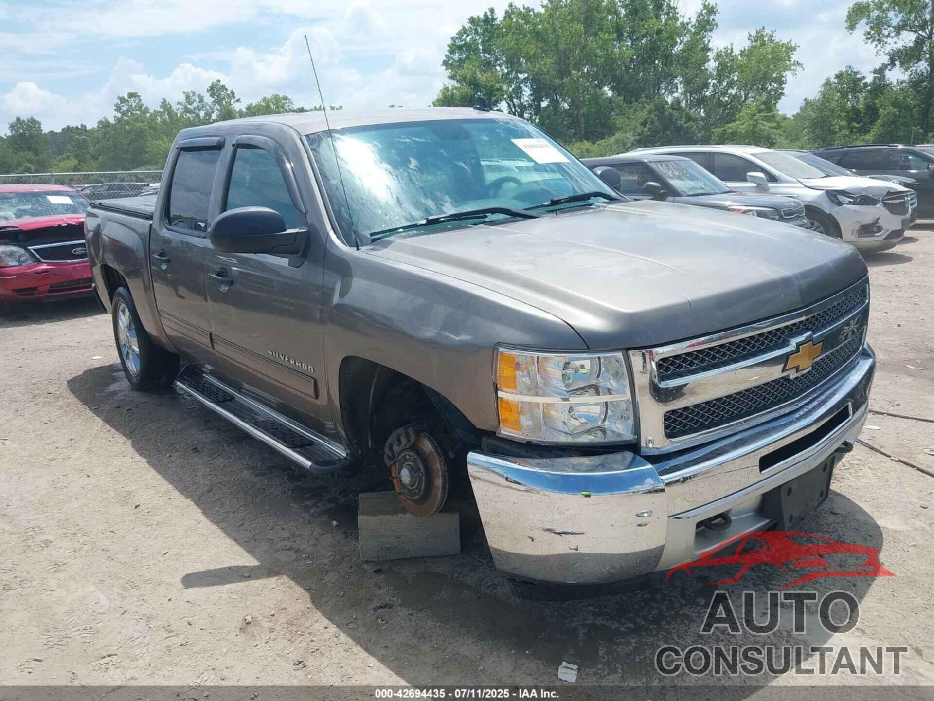 CHEVROLET SILVERADO 1500 2013 - 3GCPKSE70DG254111