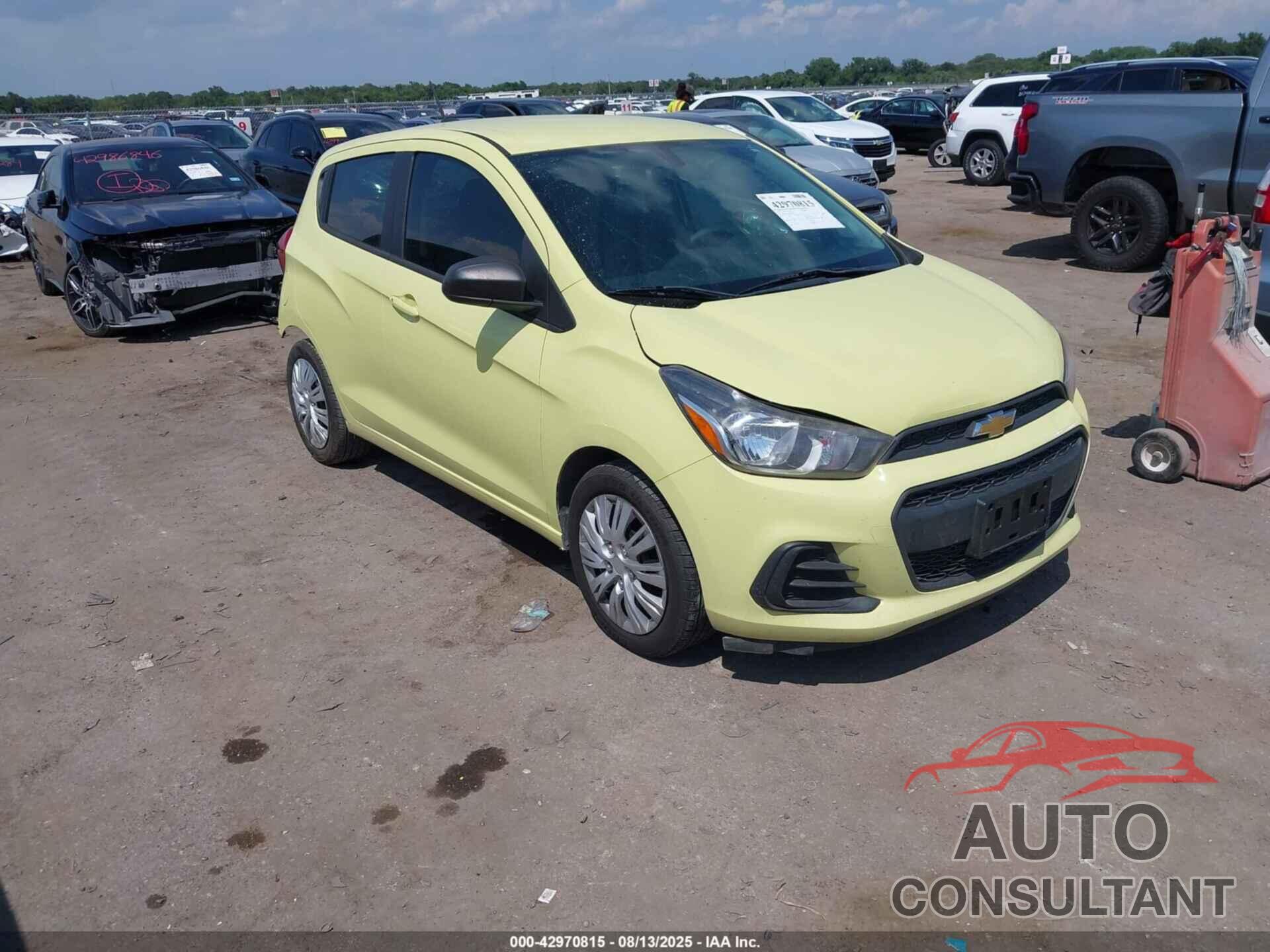 CHEVROLET SPARK 2017 - KL8CA6SA2HC829030