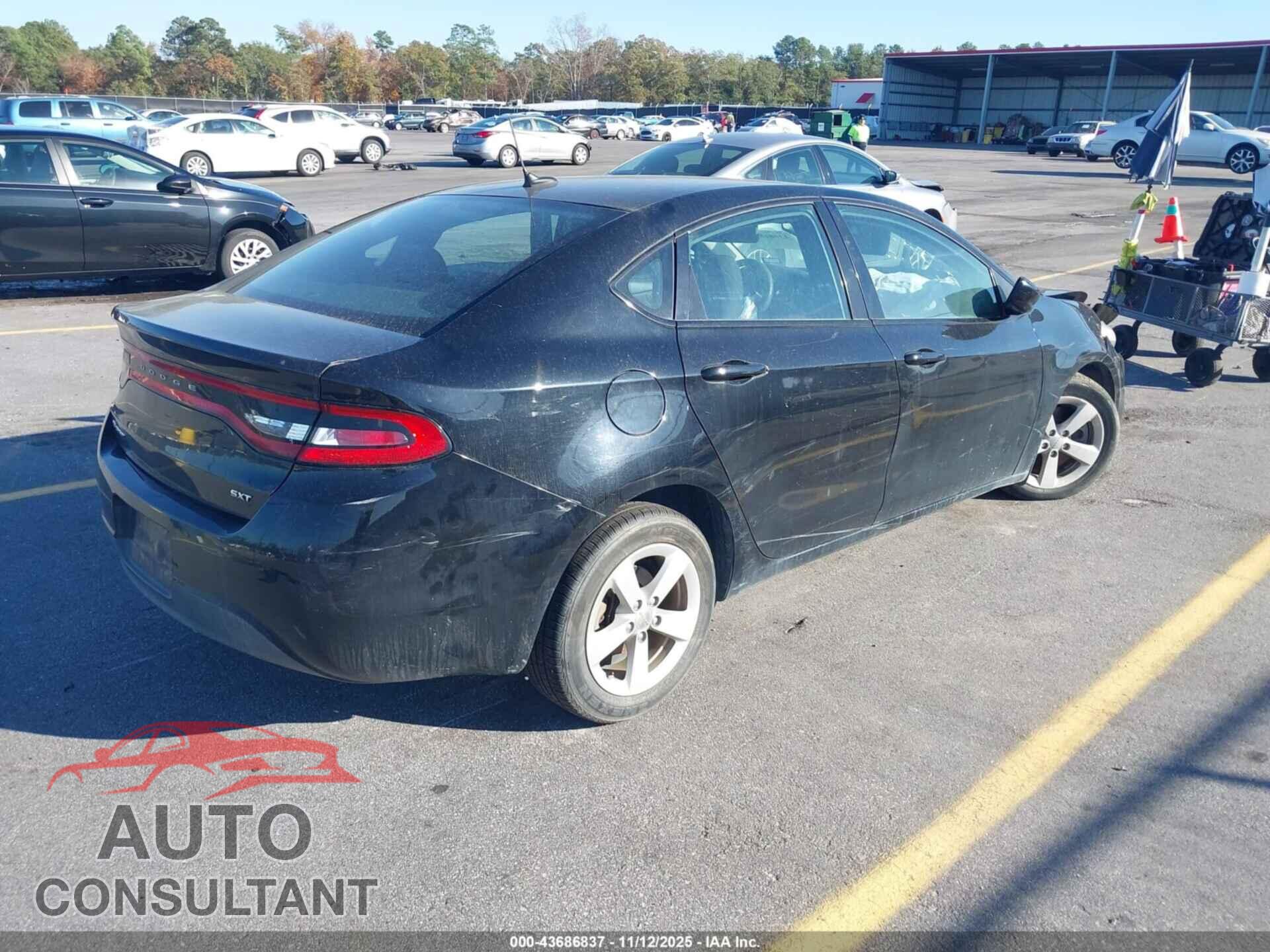 DODGE DART 2015 - 1C3CDFBB7FD315015