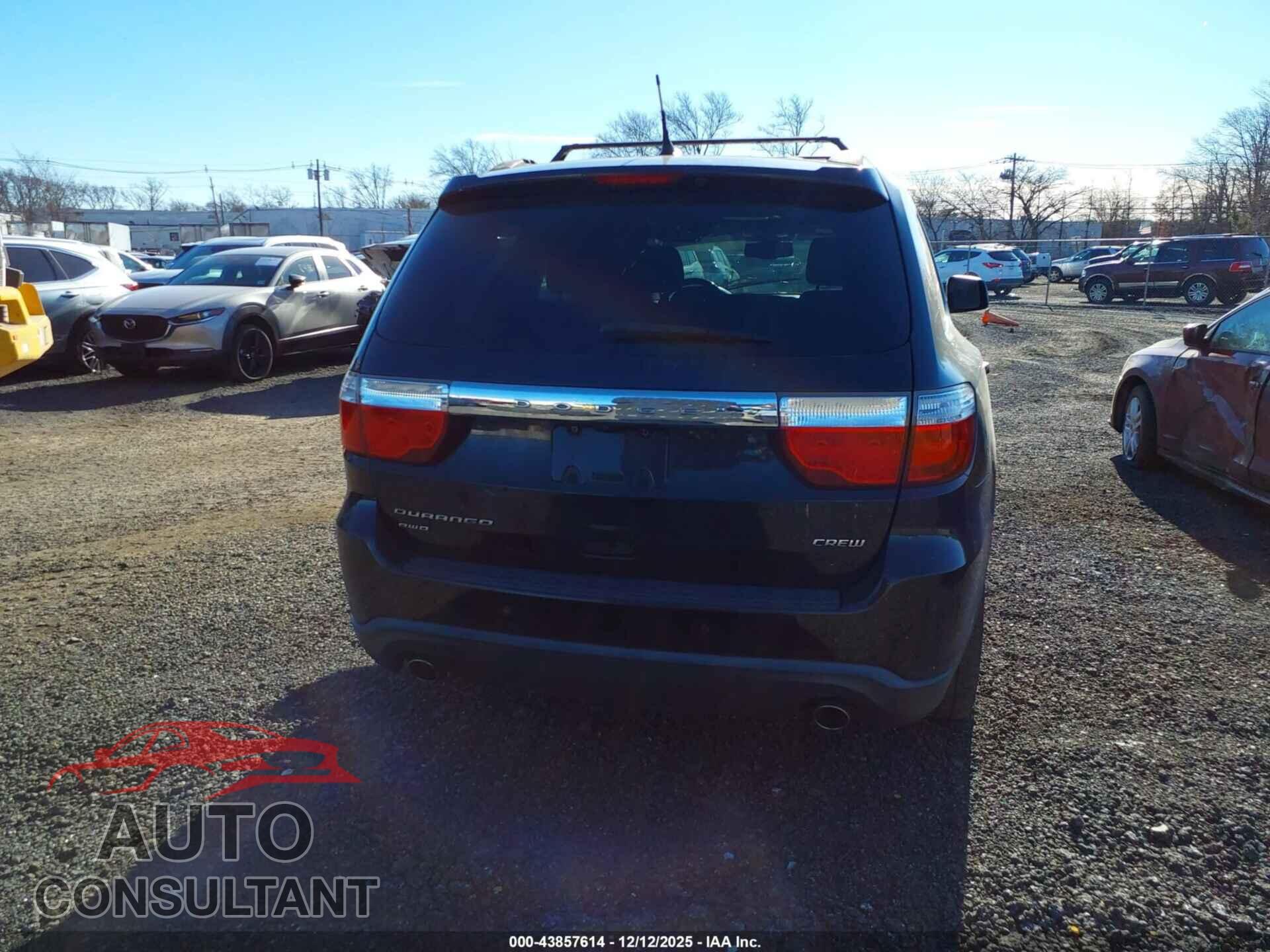 DODGE DURANGO 2012 - 1C4SDJDT2CC104502
