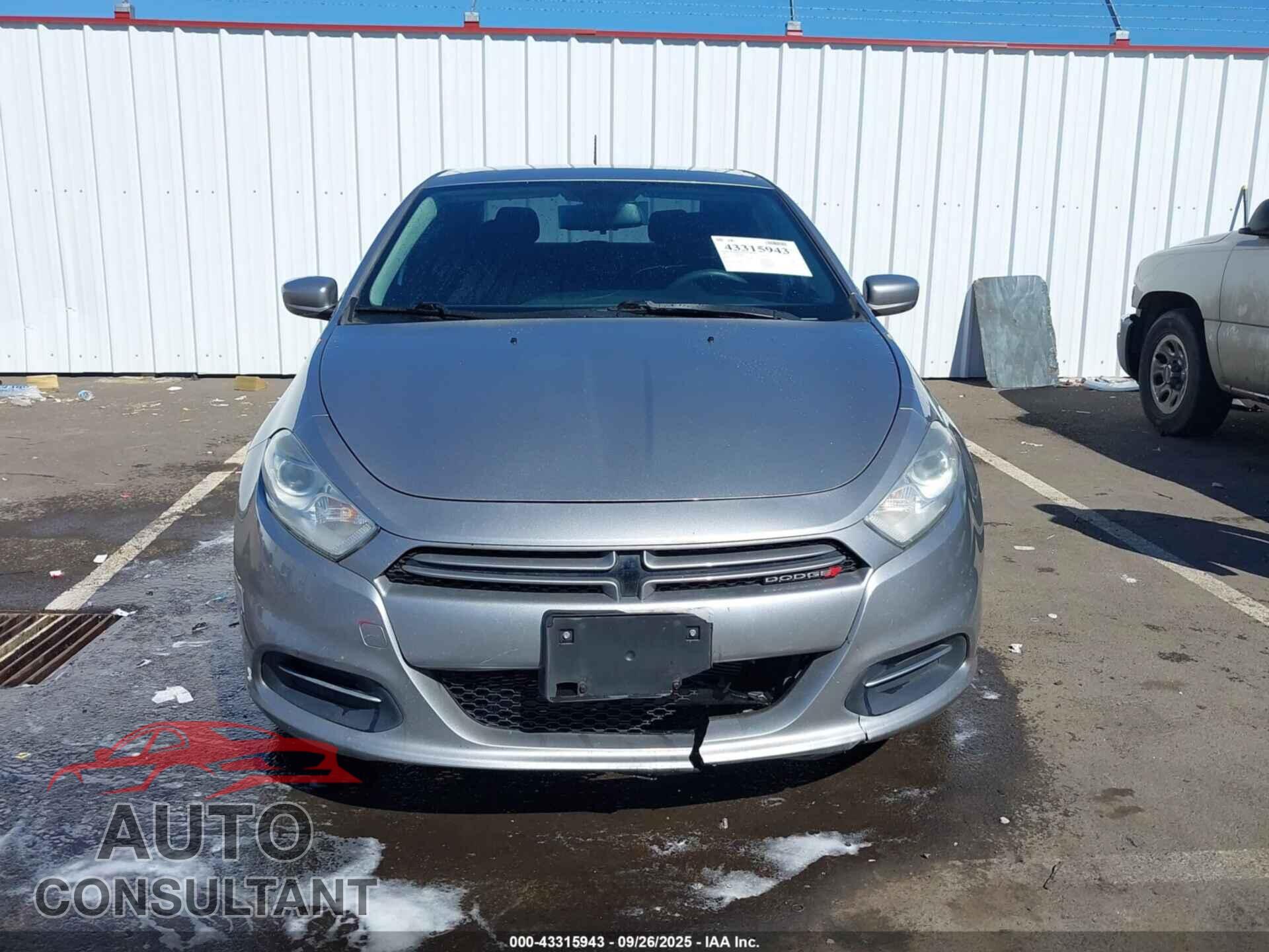 DODGE DART 2015 - 1C3CDFAA2FD237459