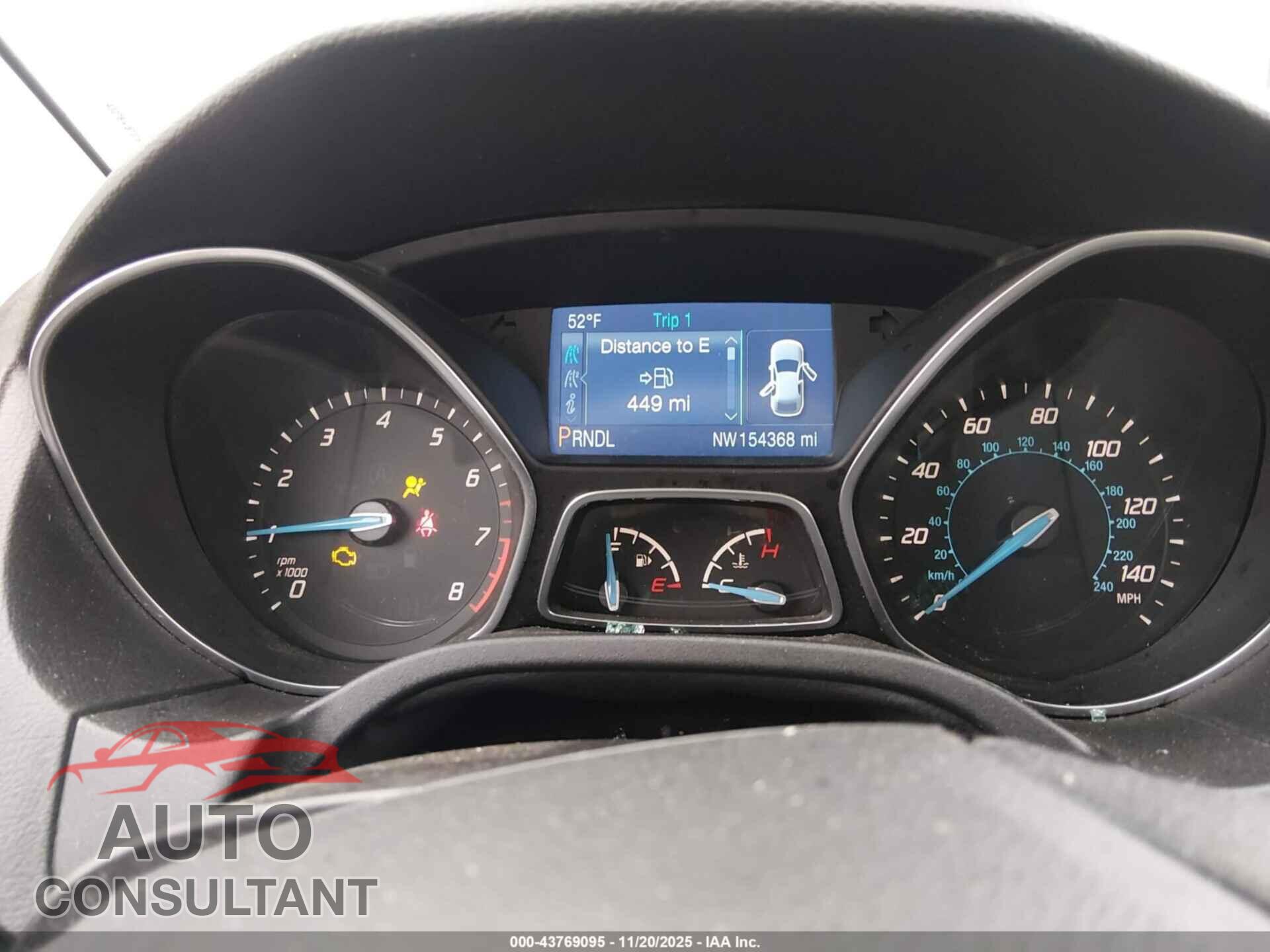 FORD FOCUS 2014 - 1FADP3F26EL369934