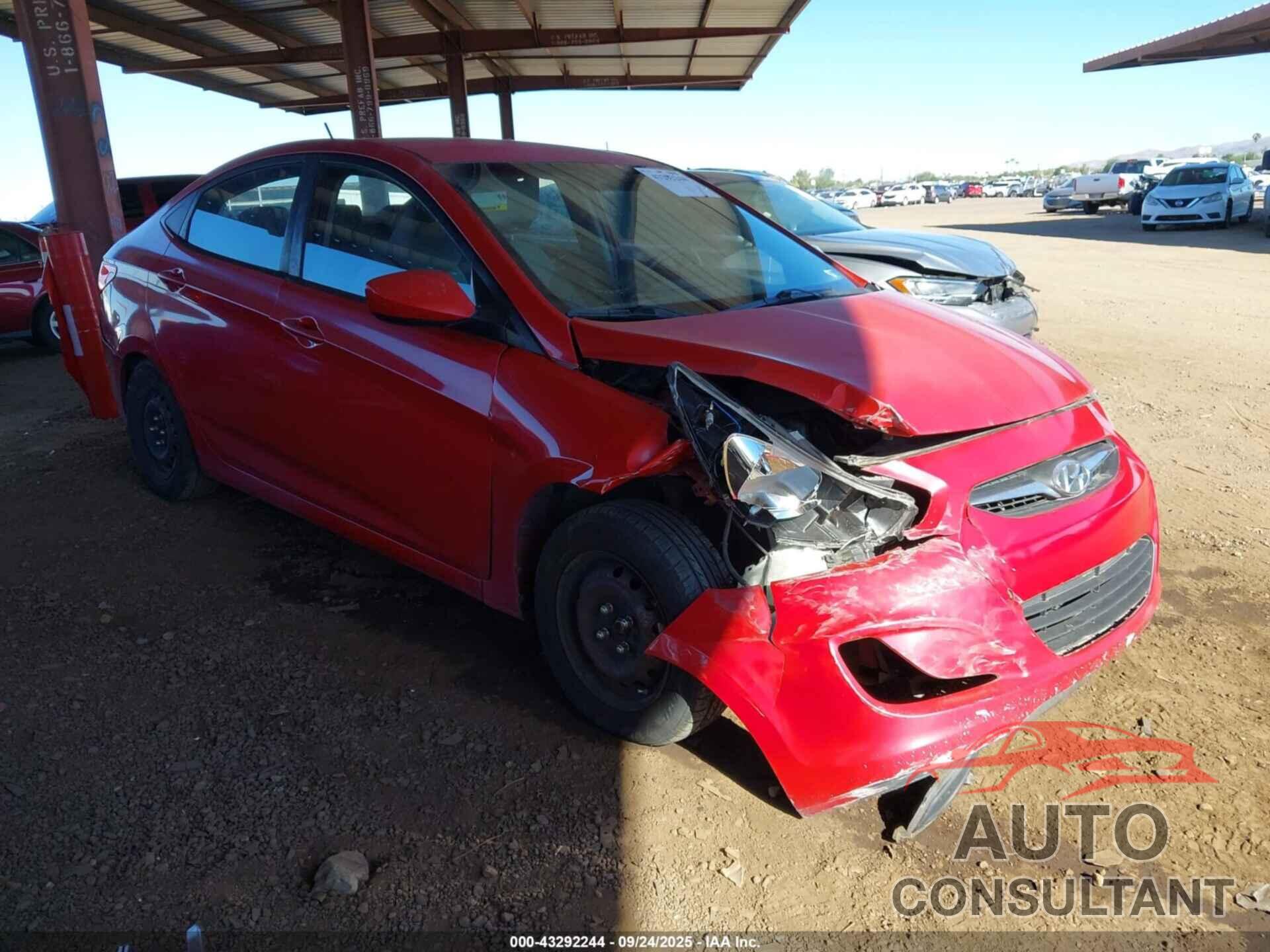 HYUNDAI ACCENT 2013 - KMHCT4AE9DU537112