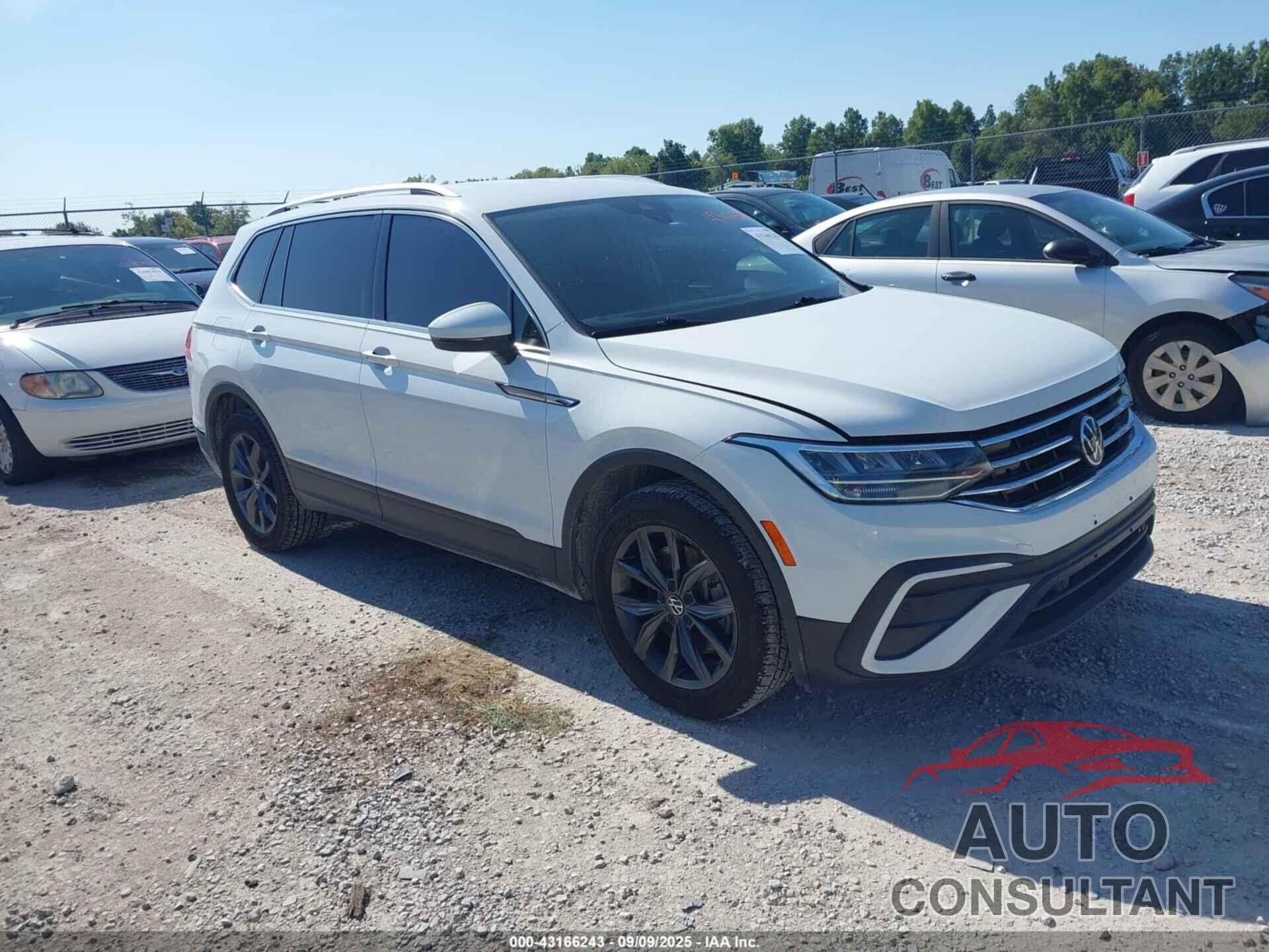 VOLKSWAGEN TIGUAN 2022 - 3VV2B7AX4NM078634