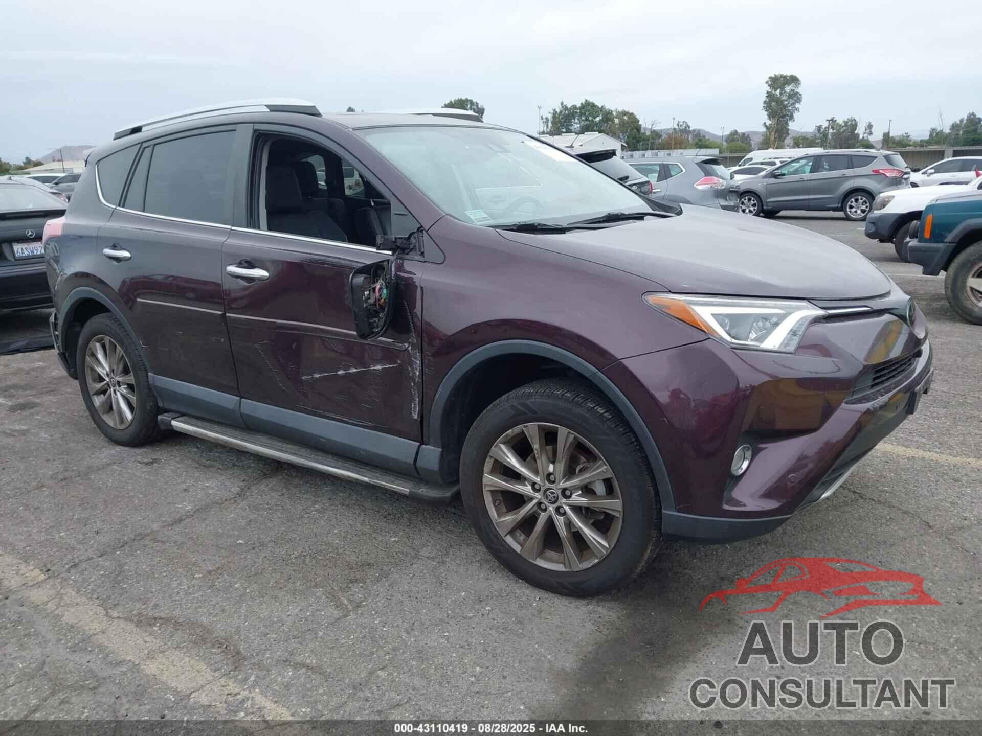 TOYOTA RAV4 2016 - 2T3YFREV7GW251131