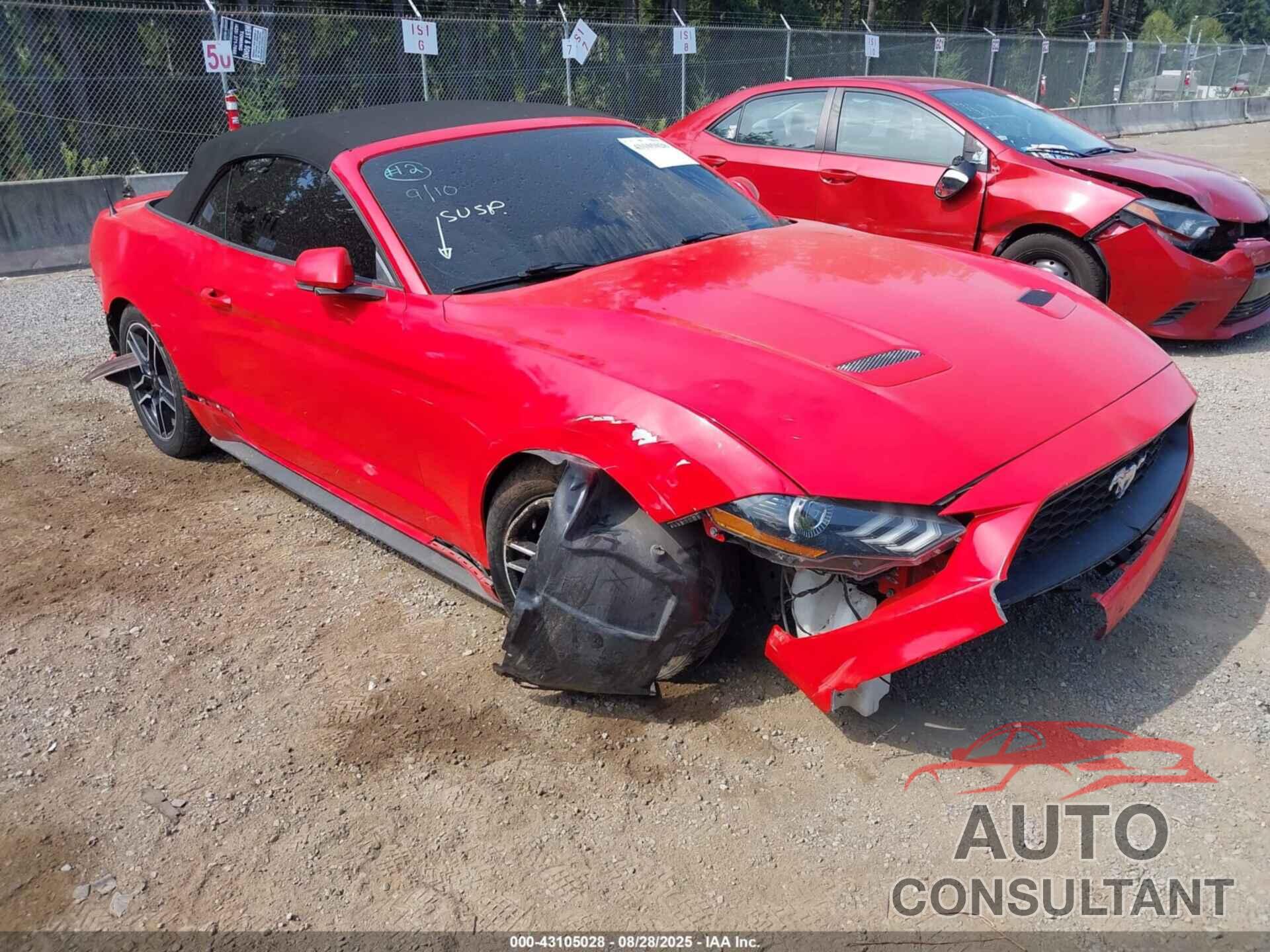 FORD MUSTANG 2020 - 1FATP8UH3L5112974
