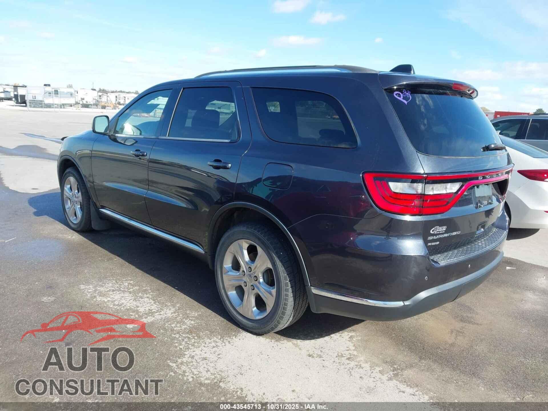 DODGE DURANGO 2014 - 1C4RDJDG2EC598266