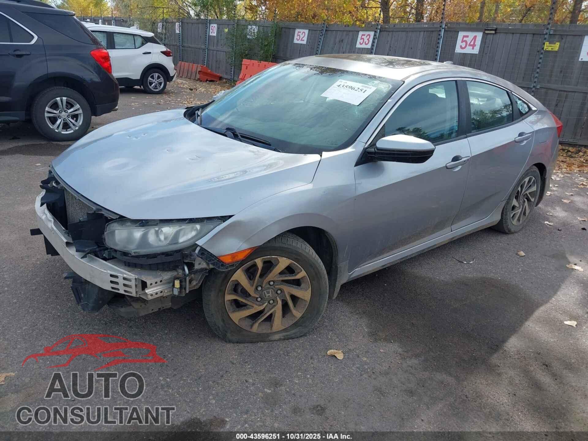 HONDA CIVIC 2017 - 19XFC2F73HE056406