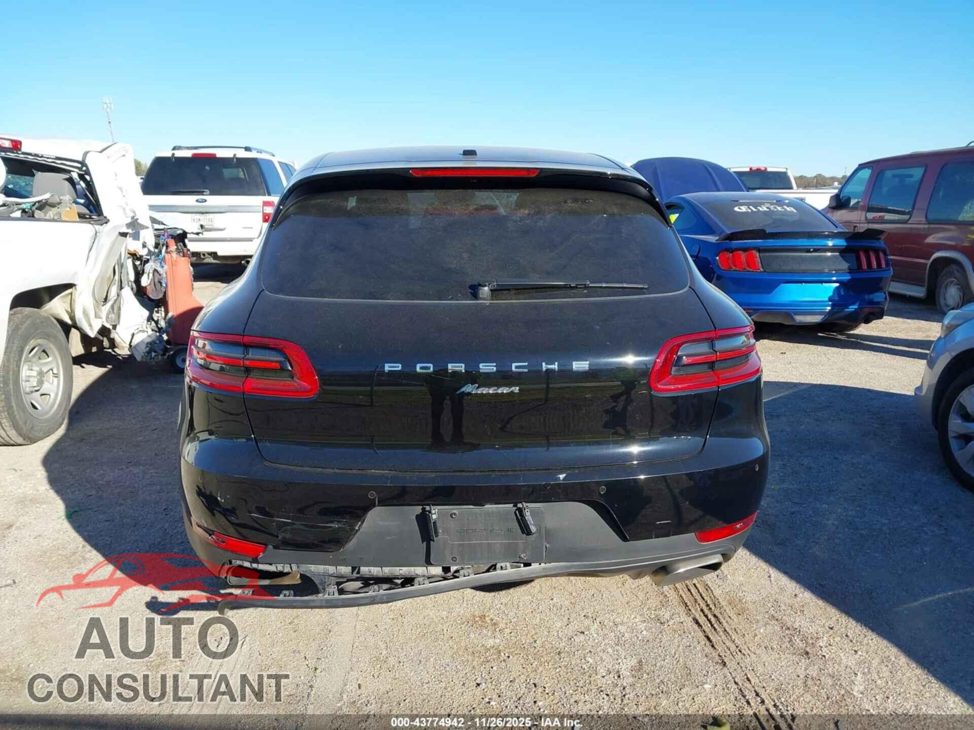 PORSCHE MACAN 2017 - WP1AA2A54HLB80910