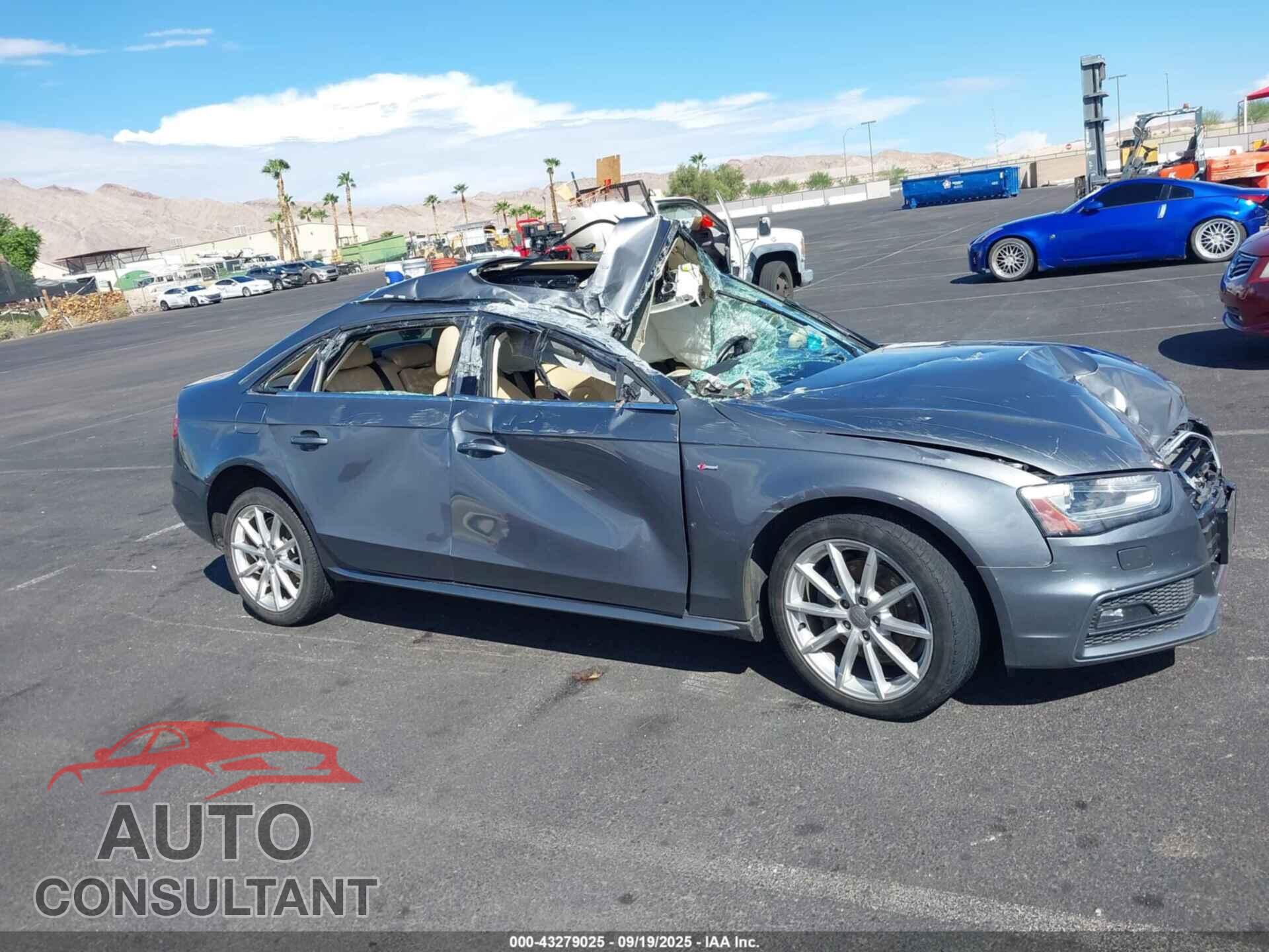 AUDI A4 2015 - WAUEFAFL4FA070273