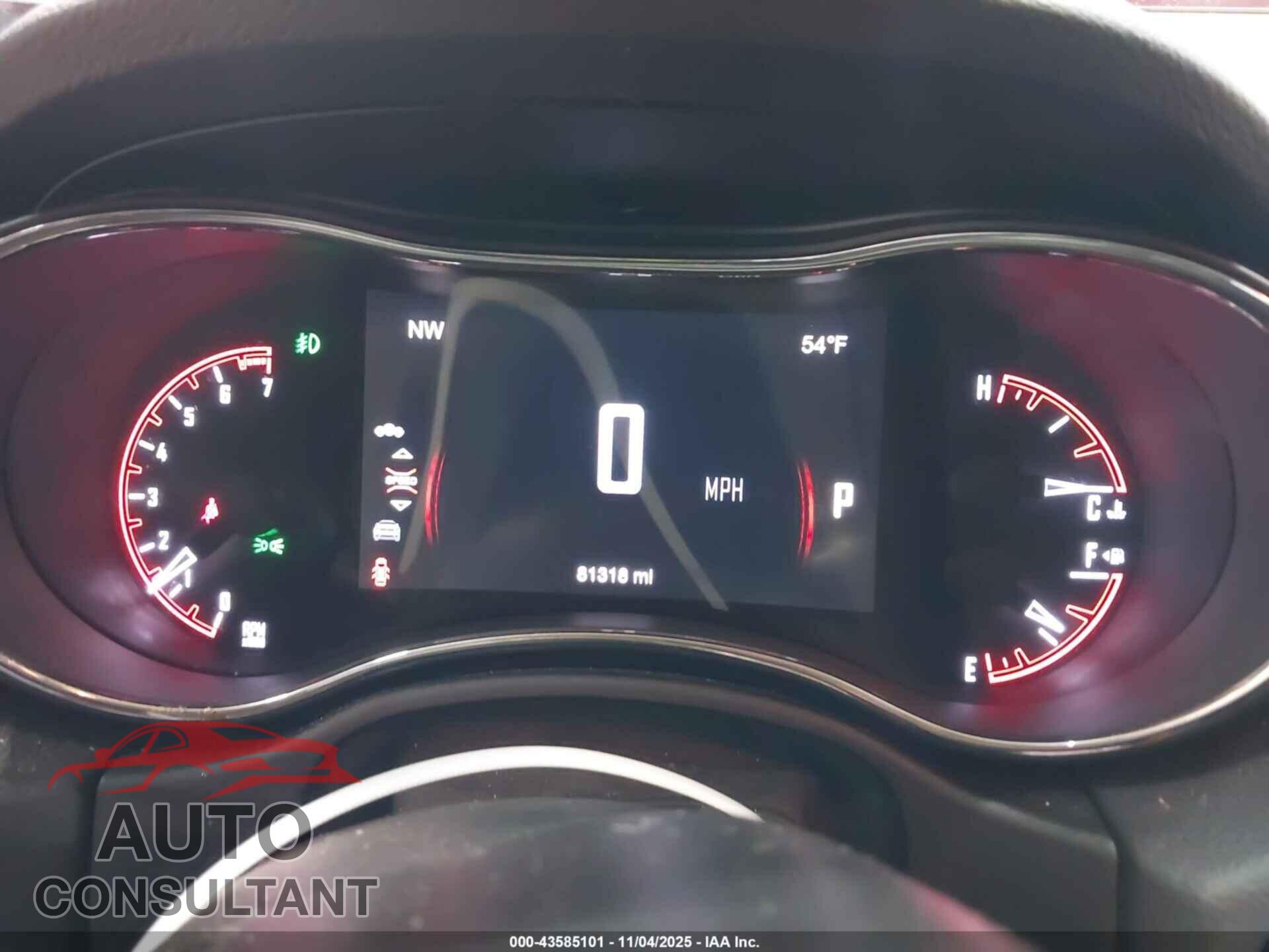 DODGE DURANGO 2017 - 1C4RDJDG3HC741309