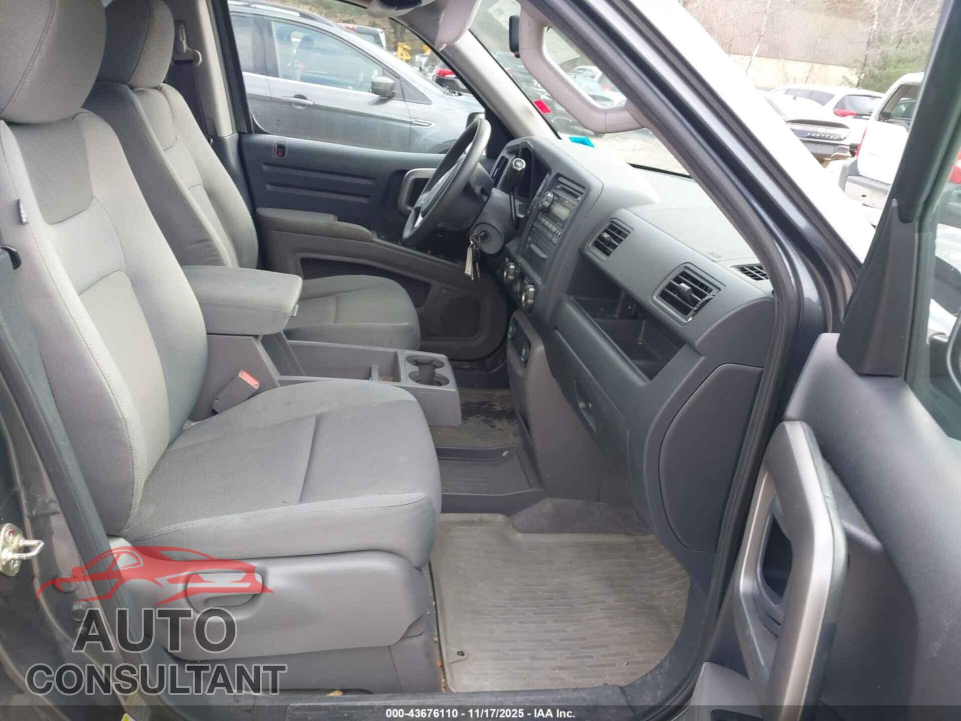HONDA RIDGELINE 2013 - 5FPYK1F45DB010633