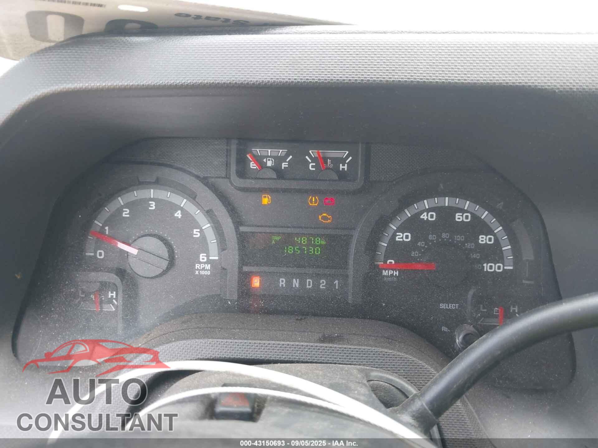 FORD E-150 2013 - 1FTNE1EWXDDB31705