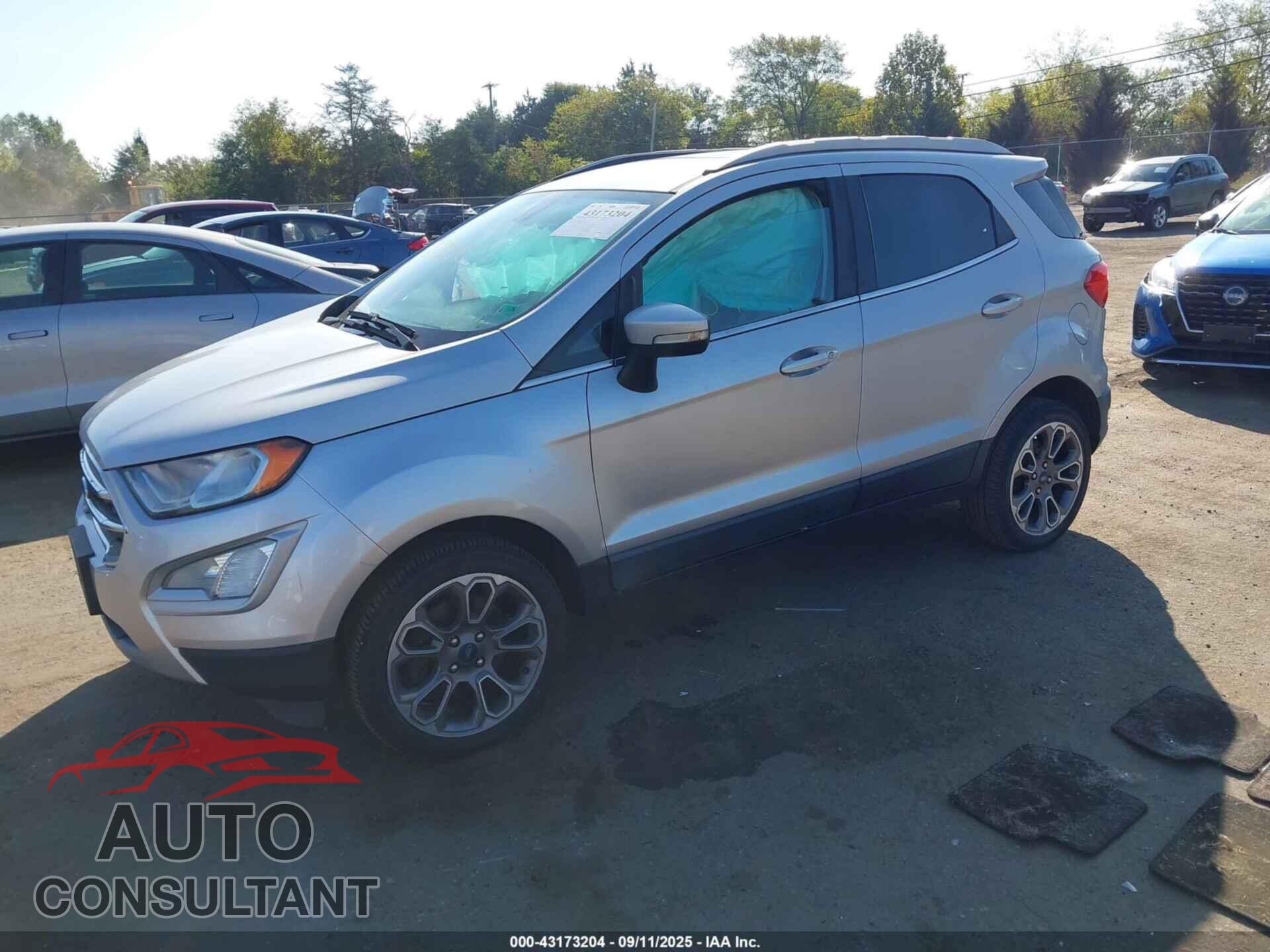 FORD ECOSPORT 2019 - MAJ6S3KL2KC274787