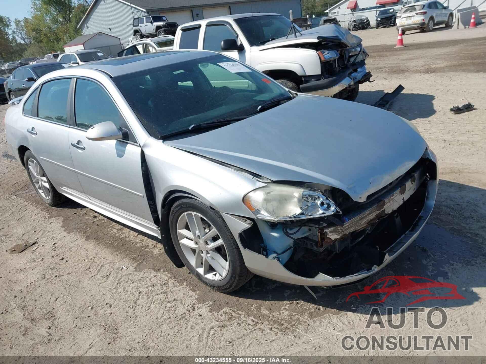 CHEVROLET IMPALA 2013 - 2G1WC5E38D1229823