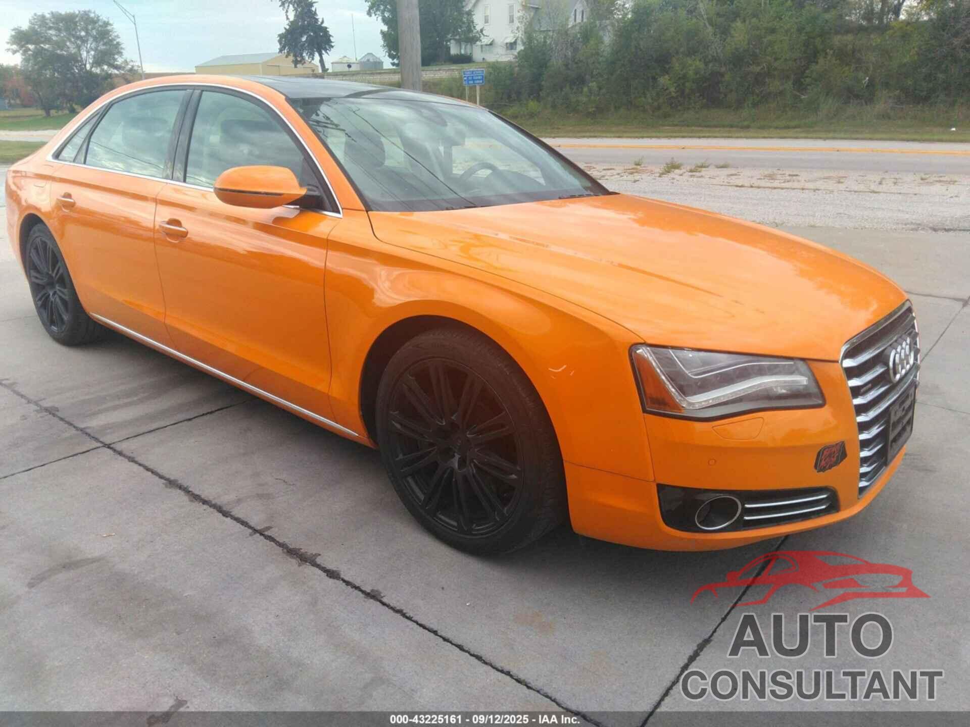 AUDI A8 2012 - WAURVAFD6CN003062