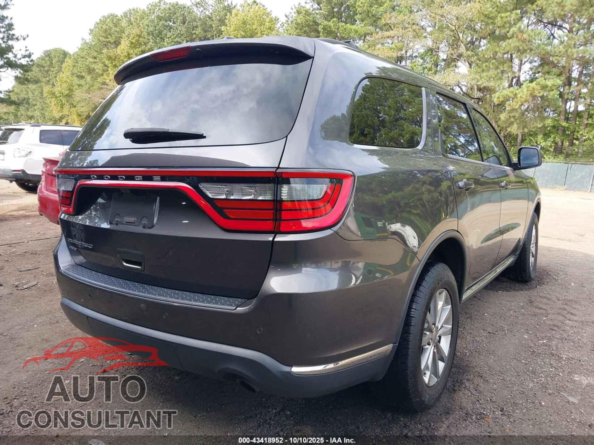 DODGE DURANGO 2017 - 1C4RDJAG3HC839874