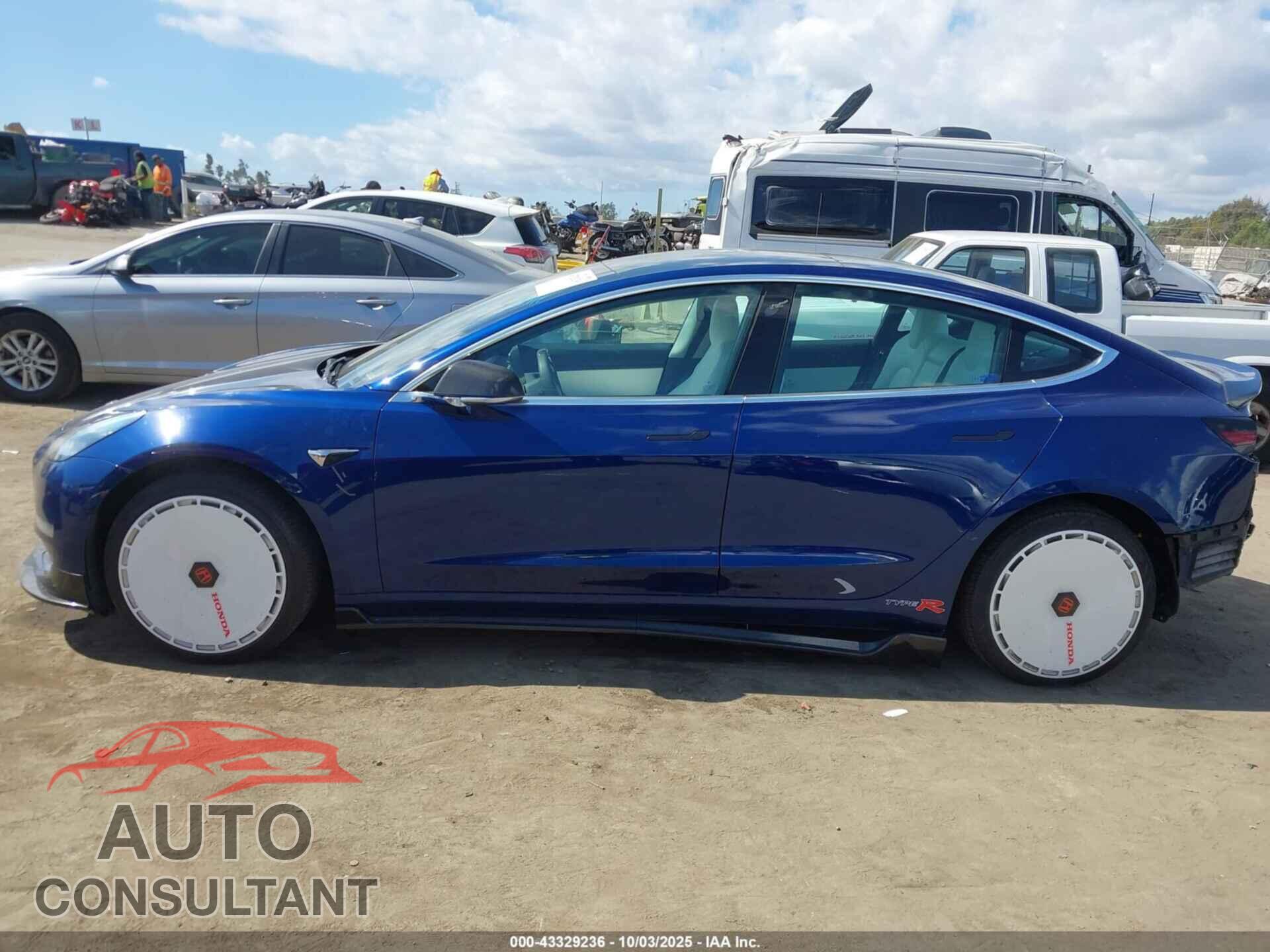 TESLA MODEL 3 2019 - 5YJ3E1EA3KF543093