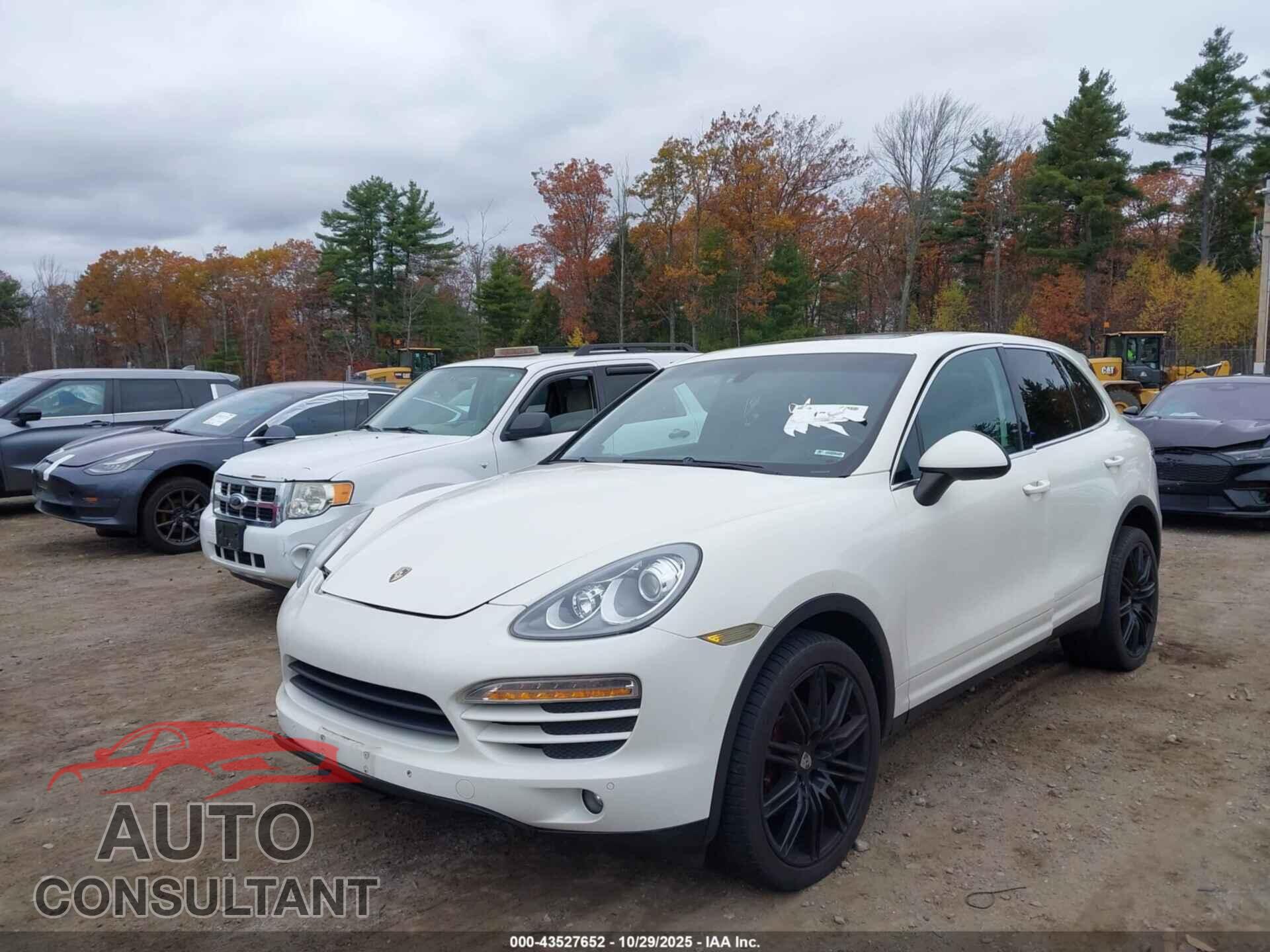 PORSCHE CAYENNE 2011 - WP1AA2A29BLA04349