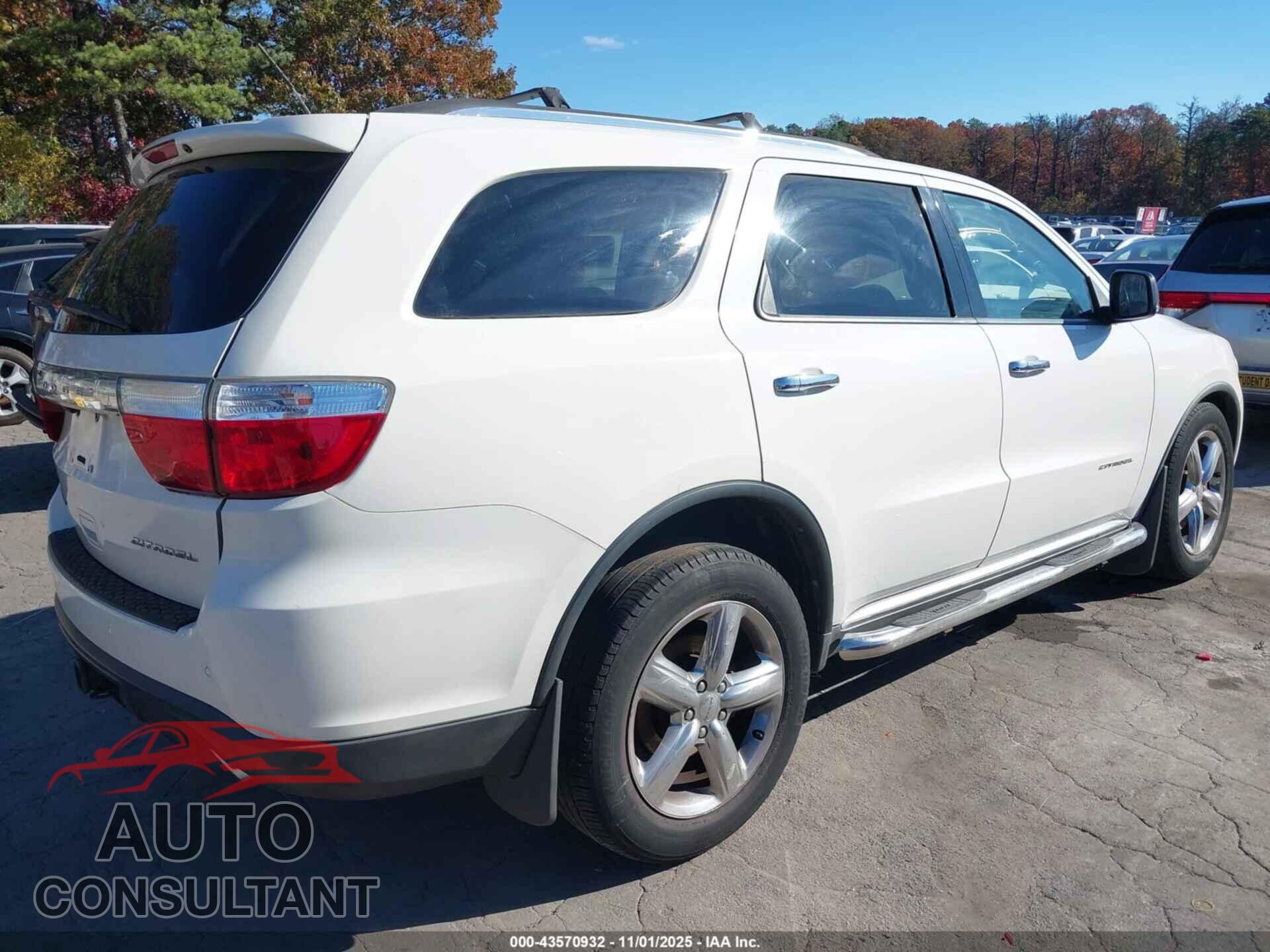 DODGE DURANGO 2011 - 1D4SE5GT9BC693193