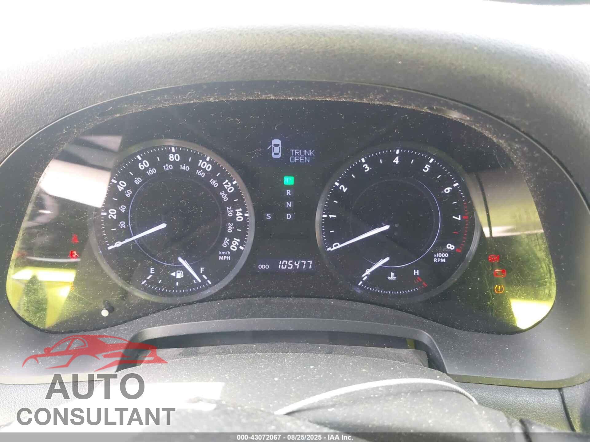 LEXUS IS 250C 2011 - JTHFF2C22B2514990