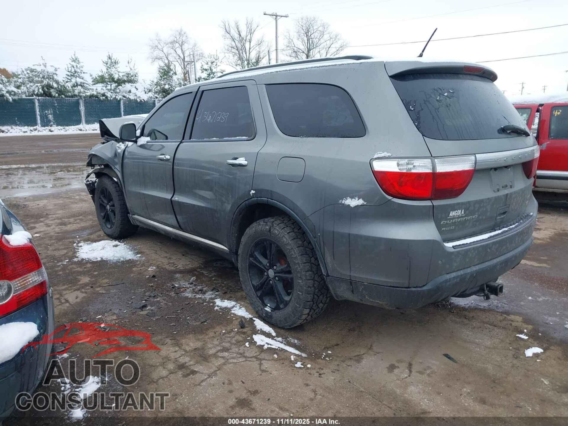DODGE DURANGO 2013 - 1C4RDJDG5DC602180