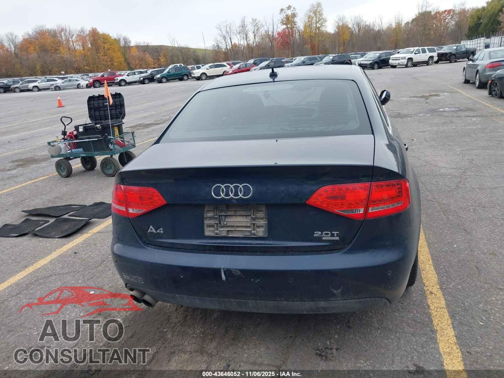 AUDI A4 2011 - WAUMFBFL2BN002297