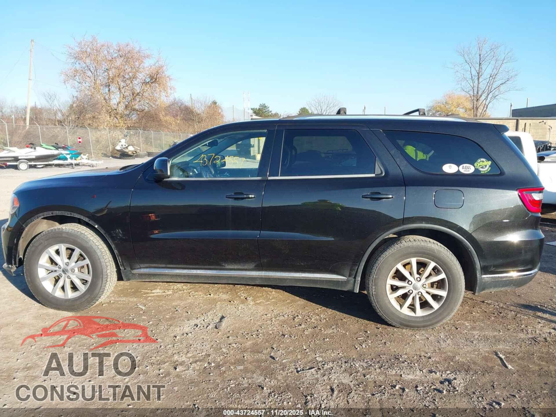 DODGE DURANGO 2014 - 1C4RDJAG0EC972877