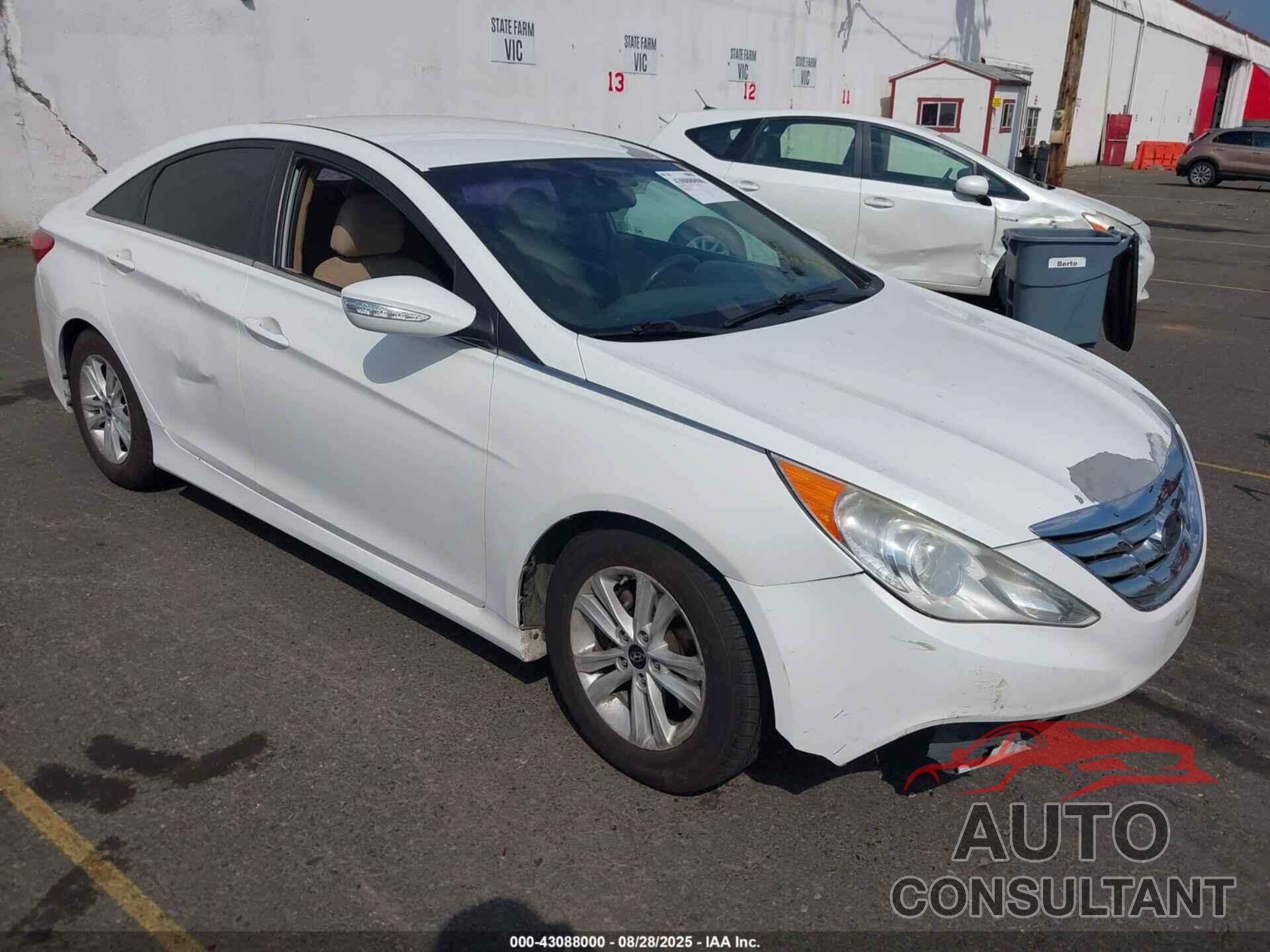 HYUNDAI SONATA 2014 - 5NPEB4AC4EH916142