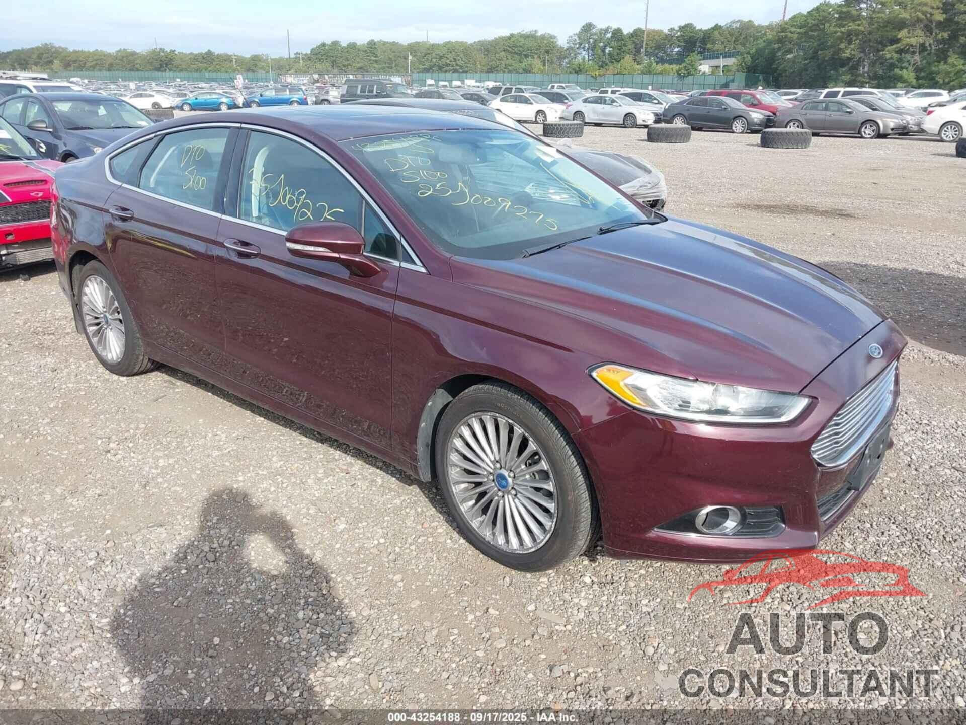FORD FUSION 2013 - 3FA6P0K93DR115611