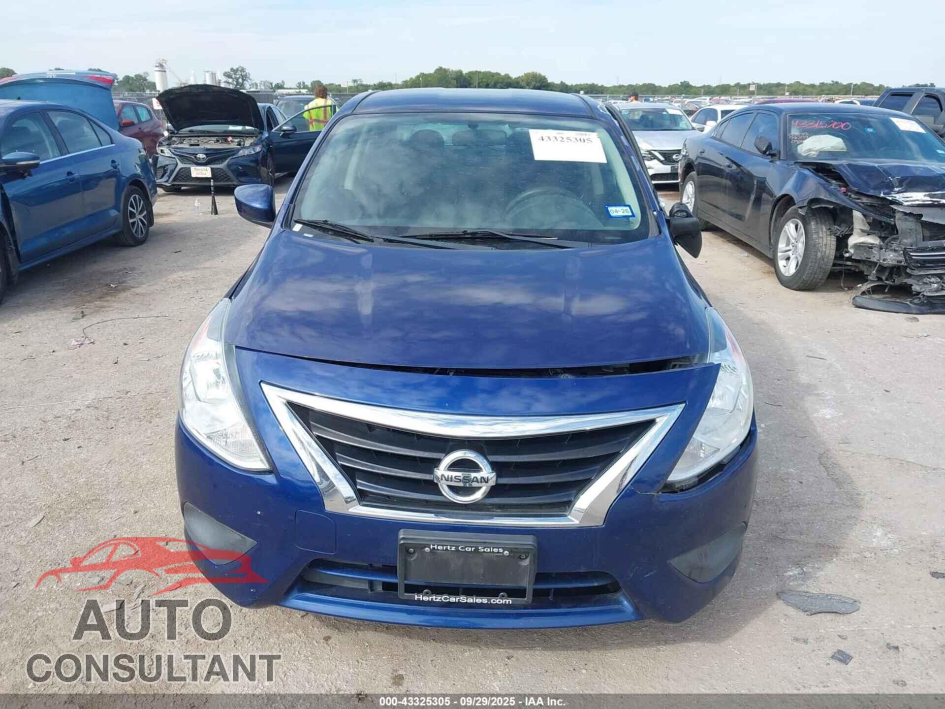 NISSAN VERSA 2019 - 3N1CN7AP3KL871275