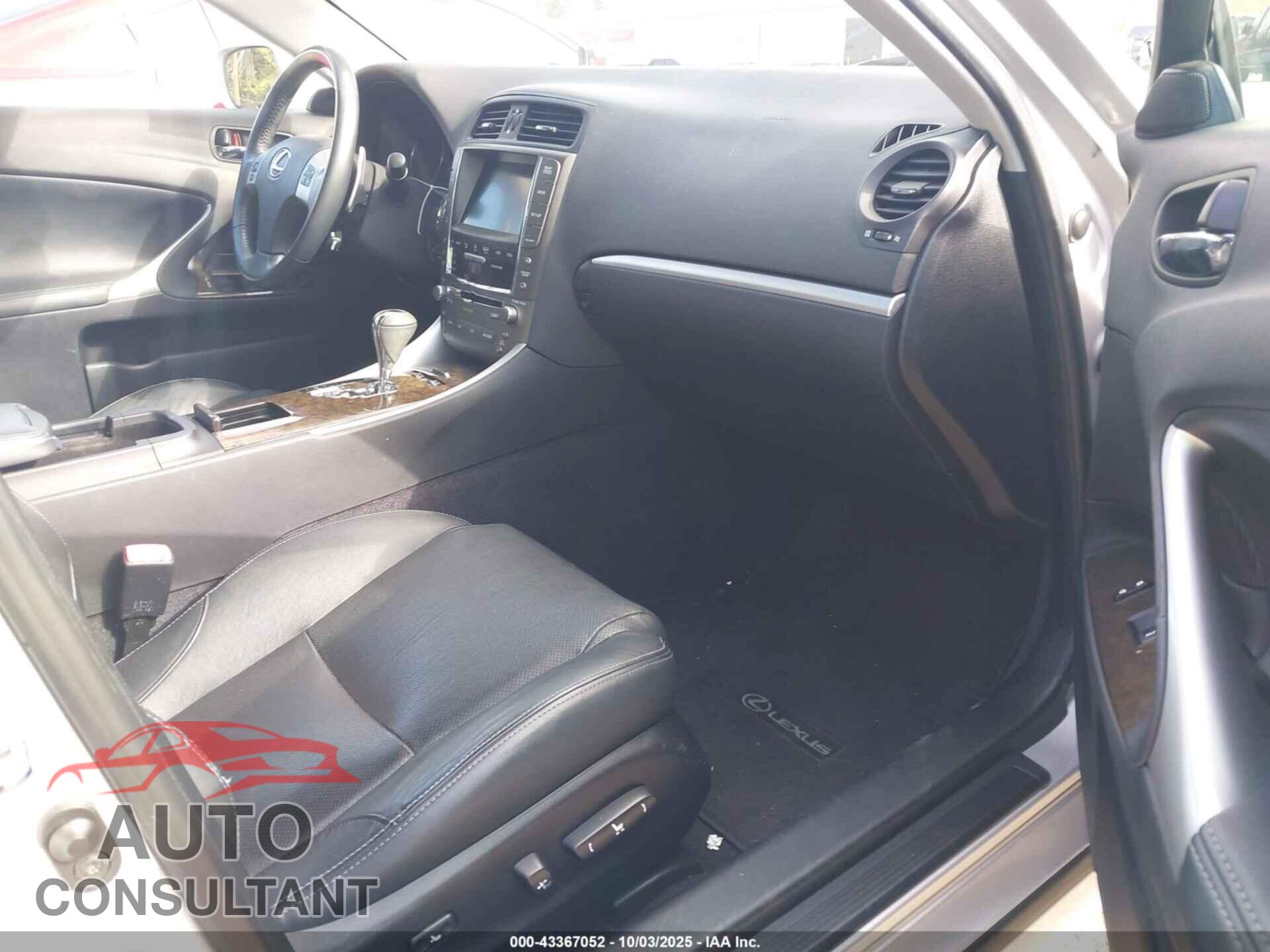 LEXUS IS 250 2011 - JTHBF5C20B5155363