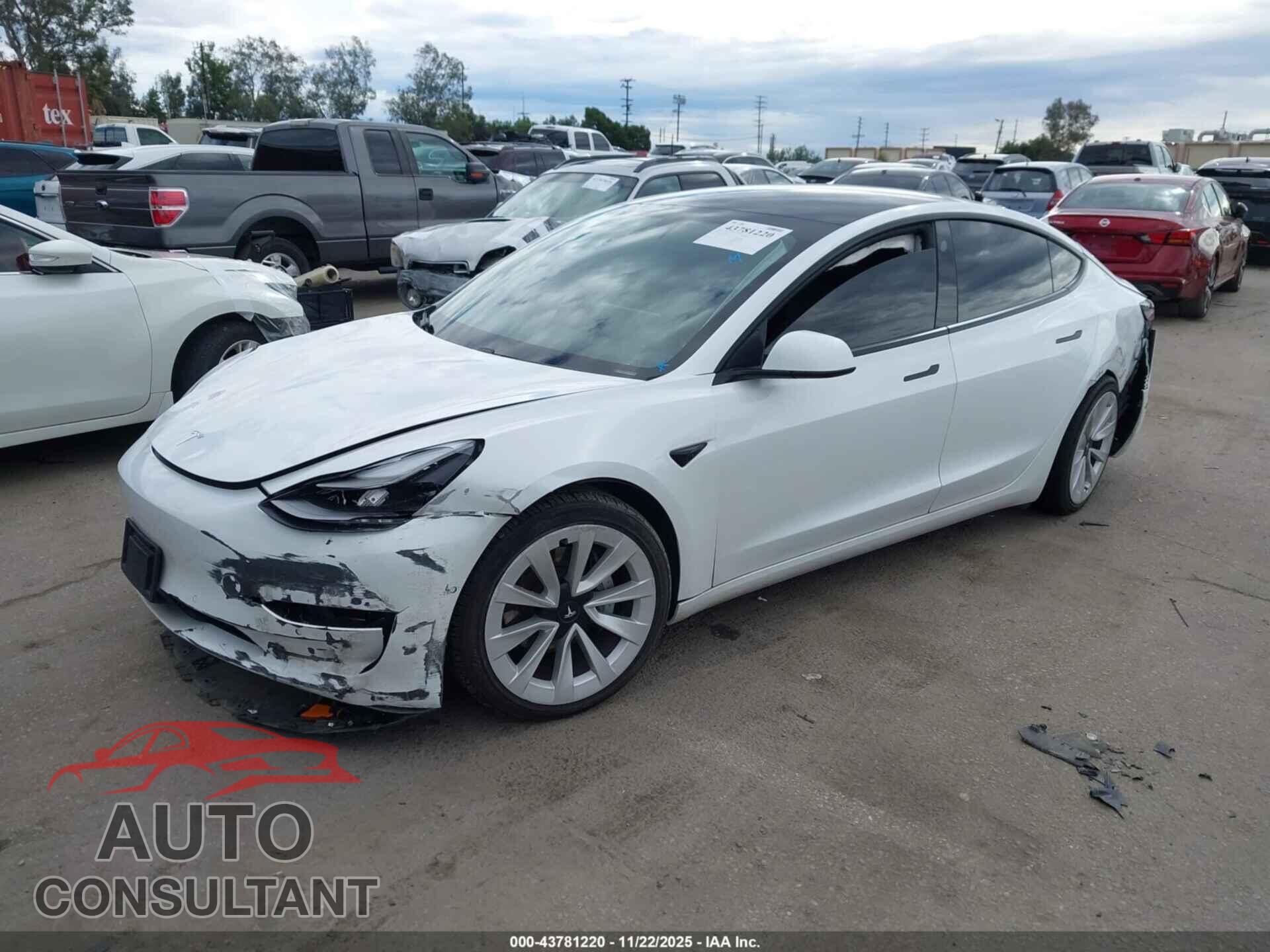 TESLA MODEL 3 2021 - 5YJ3E1EB7MF001751