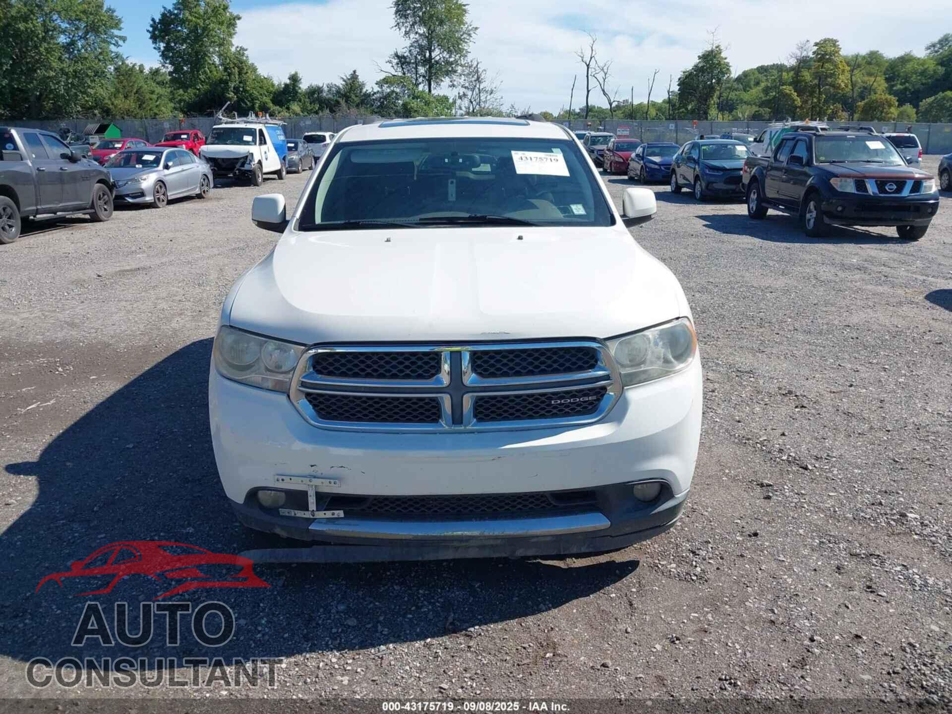 DODGE DURANGO 2011 - 1D4SE4GTXBC638777