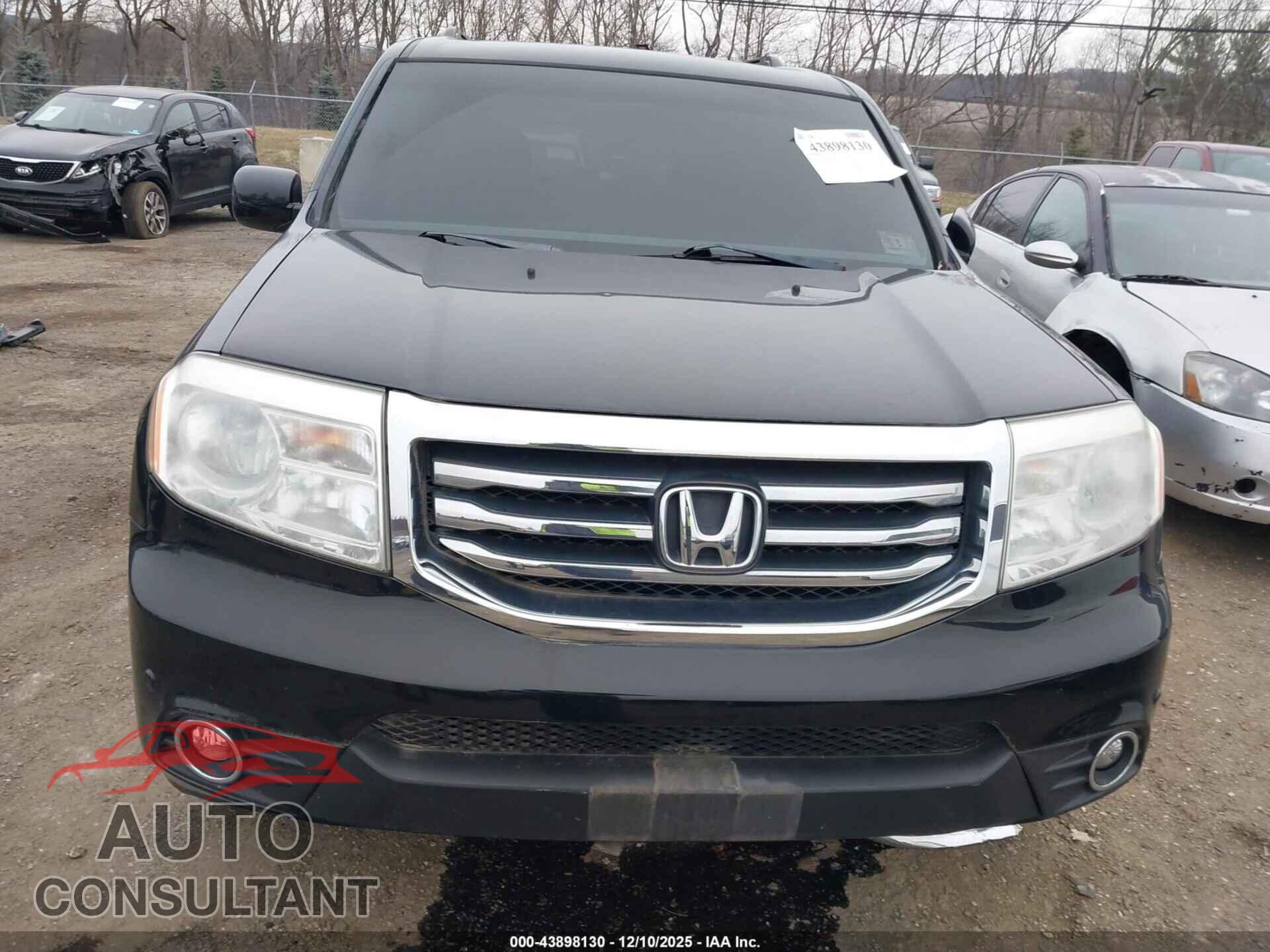 HONDA PILOT 2012 - 5FNYF4H92CB050464