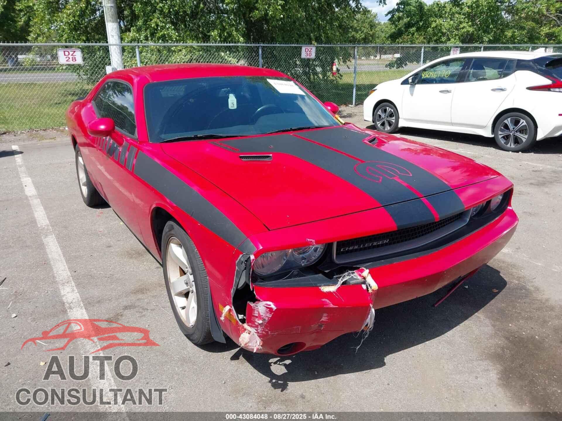 DODGE CHALLENGER 2013 - 2C3CDYAG6DH511018
