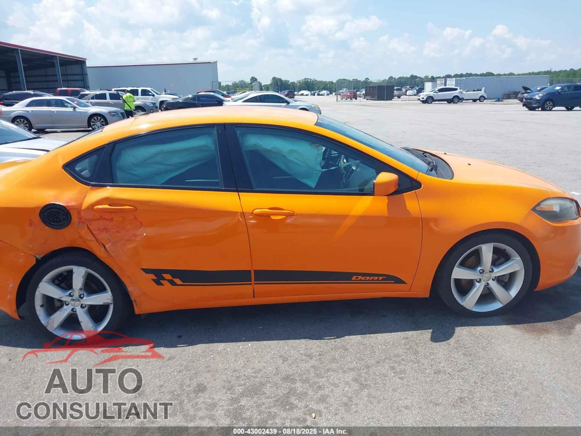 DODGE DART 2014 - 1C3CDFBB2ED825416