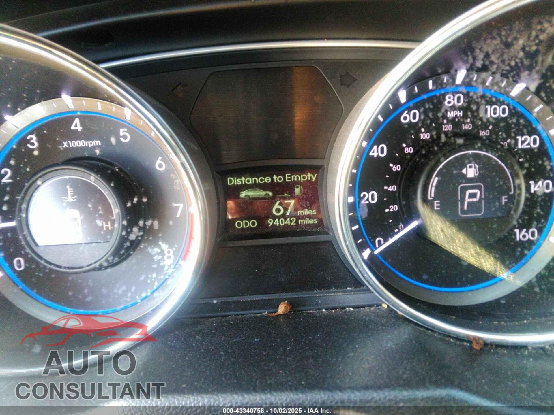 HYUNDAI SONATA 2014 - 5NPEB4AC6EH822425