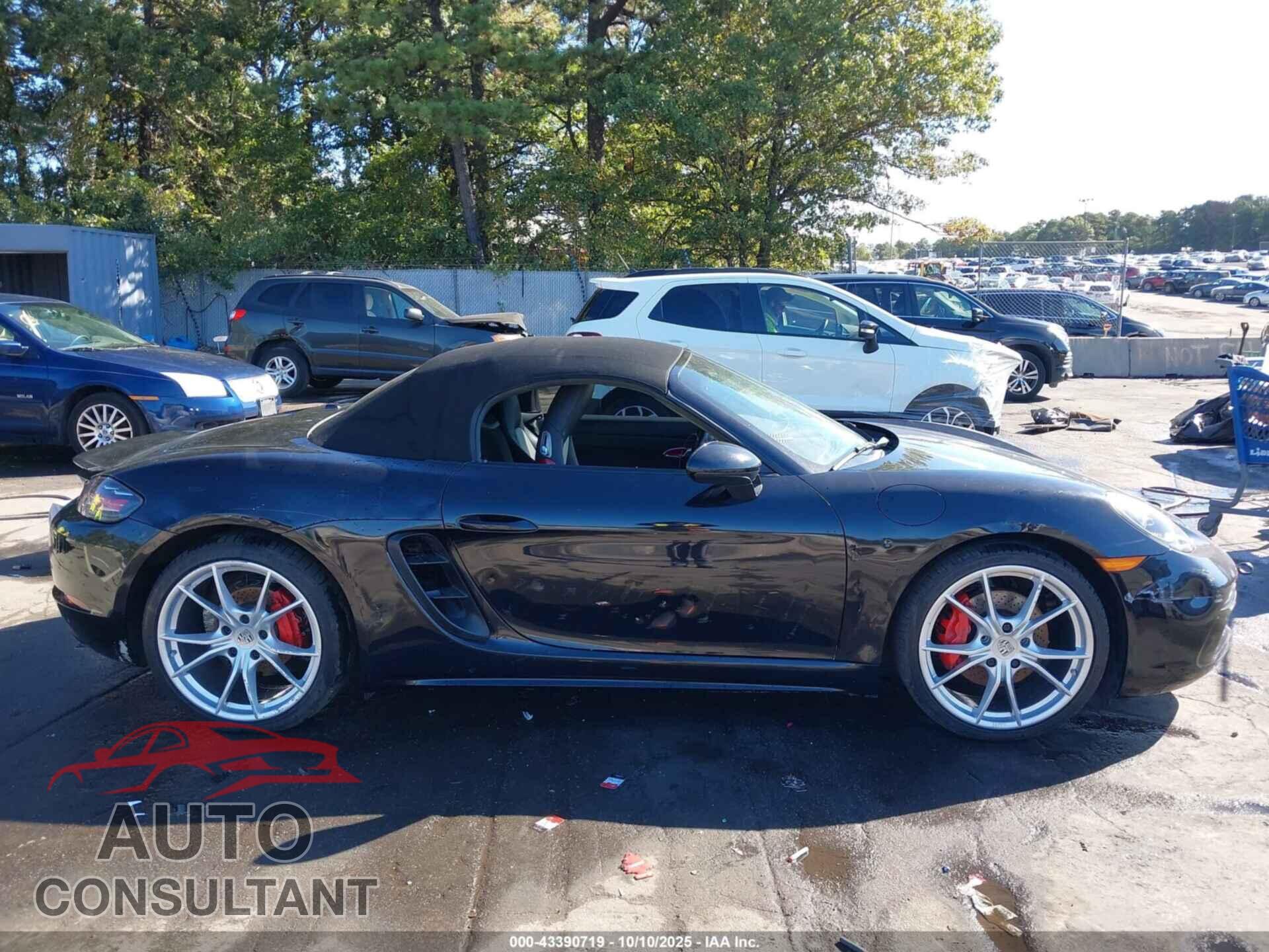 PORSCHE 718 BOXSTER 2018 - WP0CA2A88JS210426