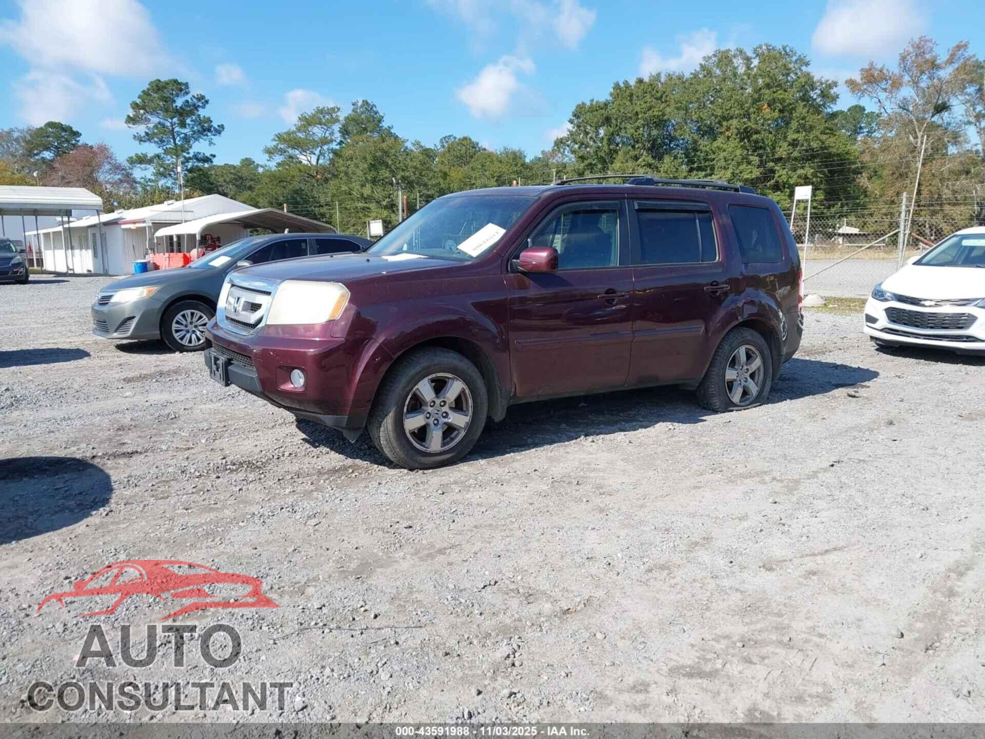 HONDA PILOT 2011 - 5FNYF4H53BB050355