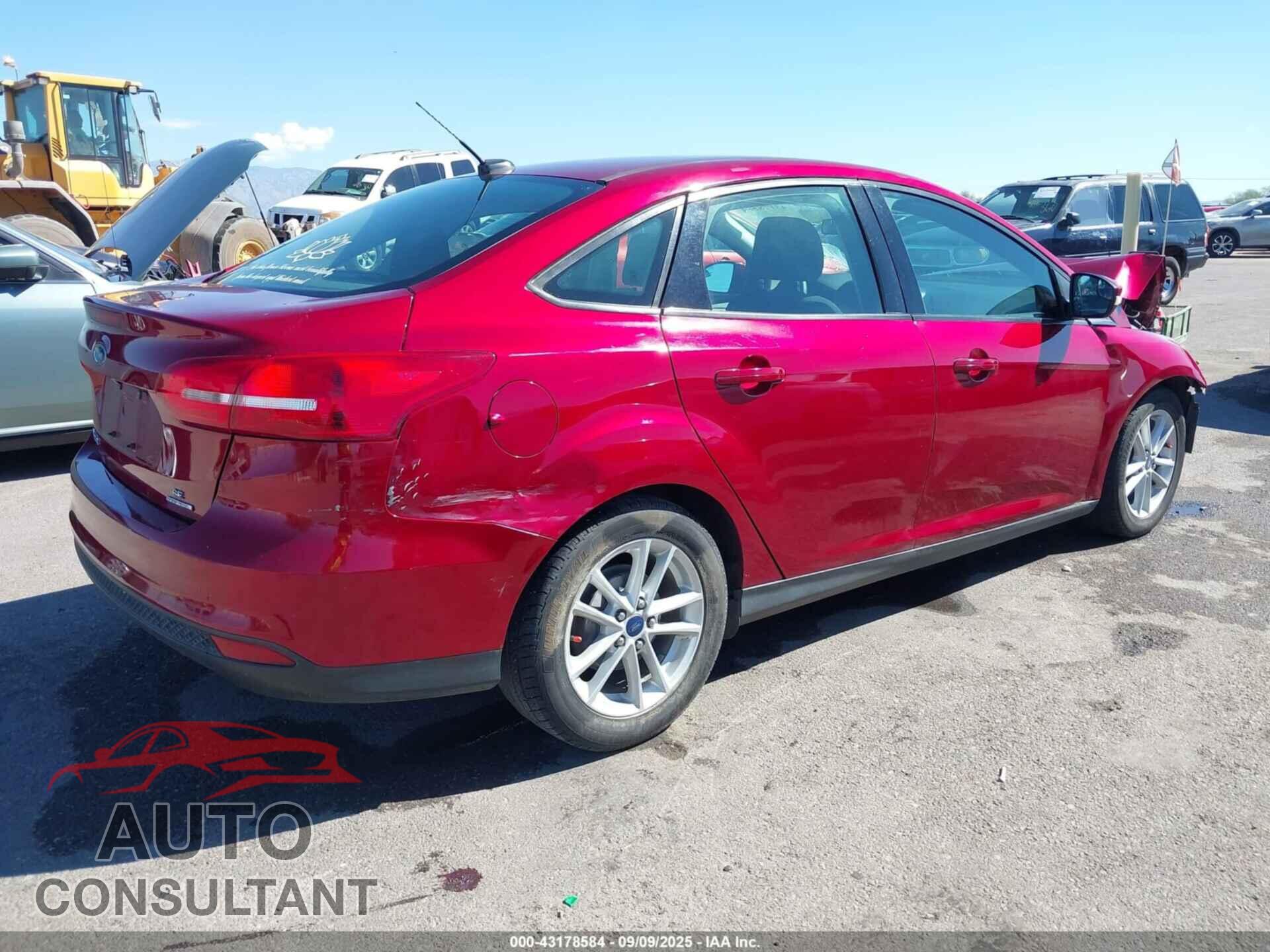 FORD FOCUS 2016 - 1FADP3F26GL208941
