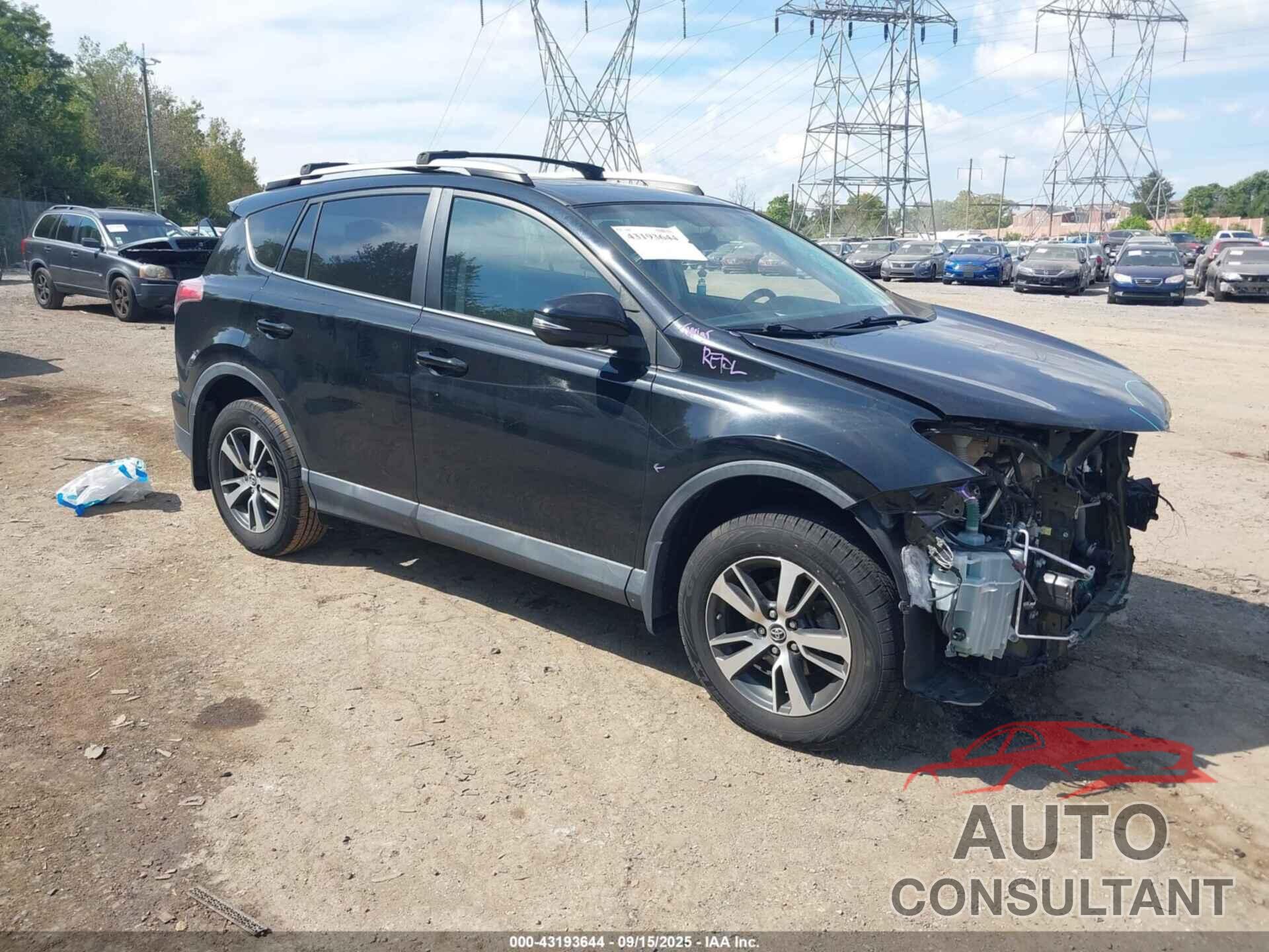 TOYOTA RAV4 2016 - 2T3RFREV4GW510386