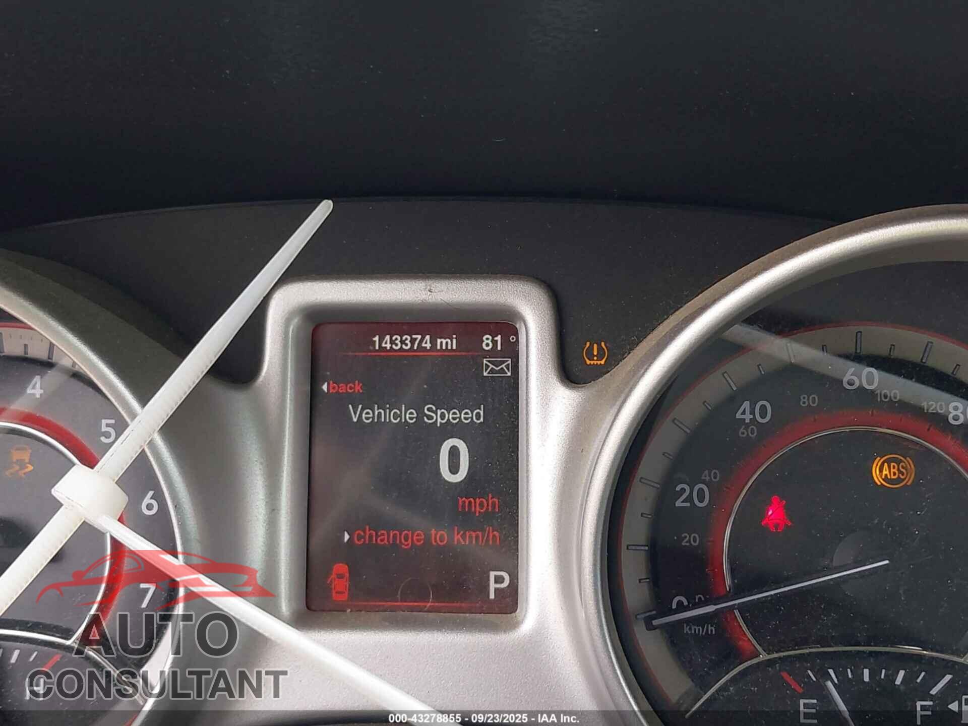 DODGE JOURNEY 2015 - 3C4PDDBG7FT554734