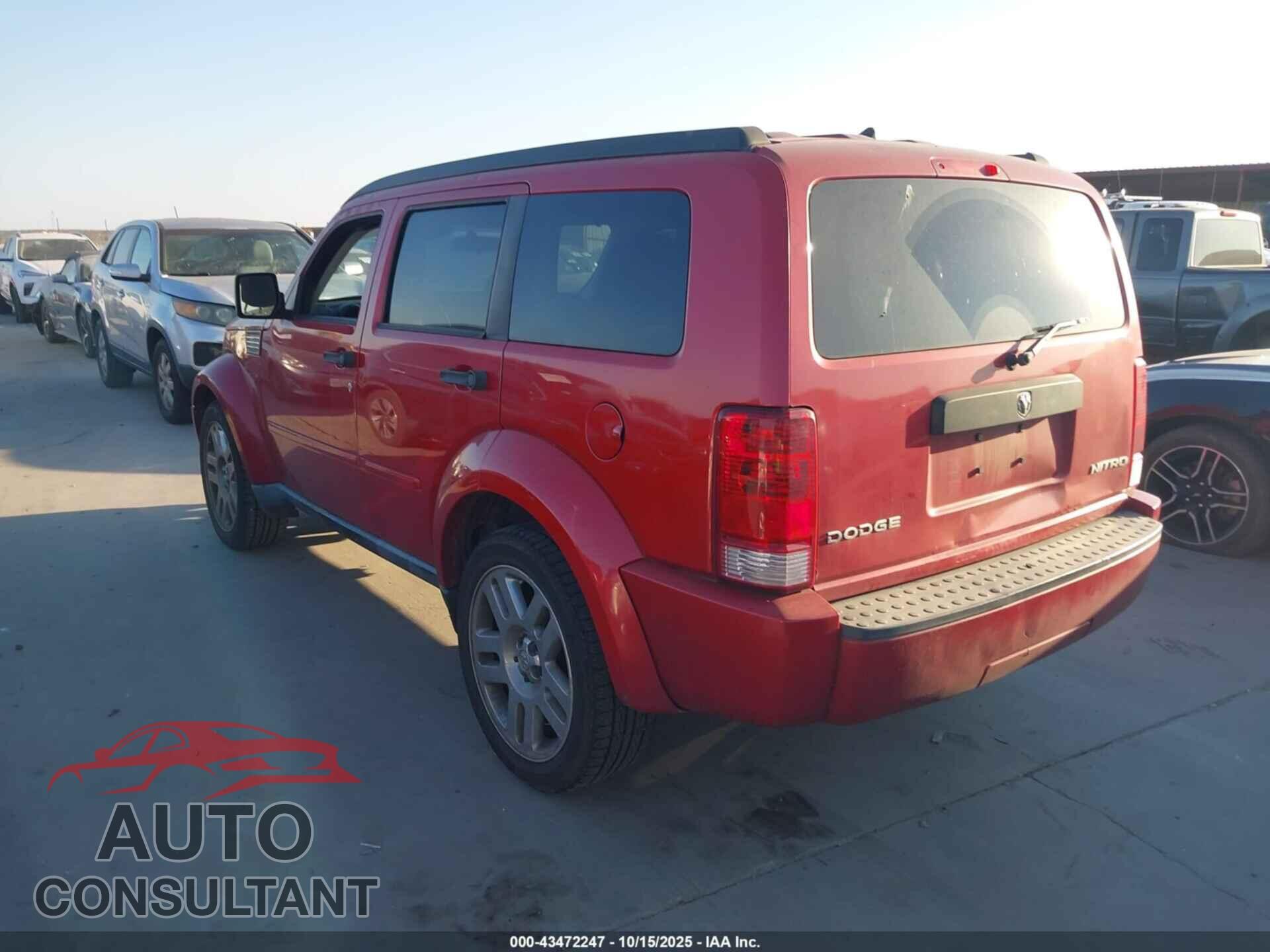 DODGE NITRO 2011 - 1D4PT4GK3BW603158