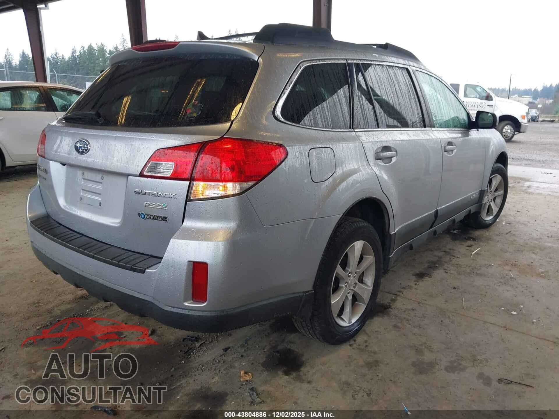 SUBARU OUTBACK 2013 - 4S4BRBPC1D3211833