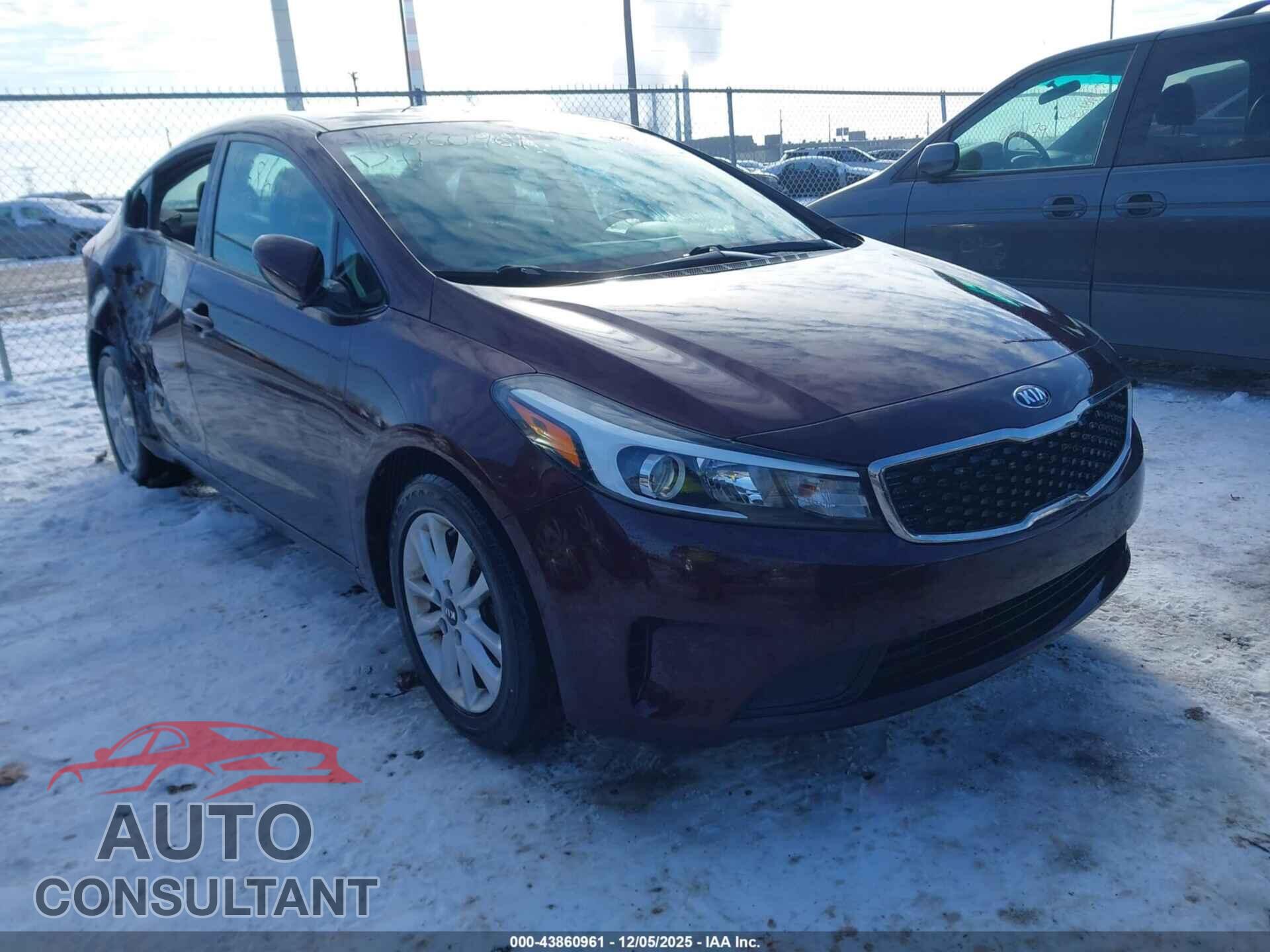 KIA FORTE 2017 - 3KPFL4A79HE149420