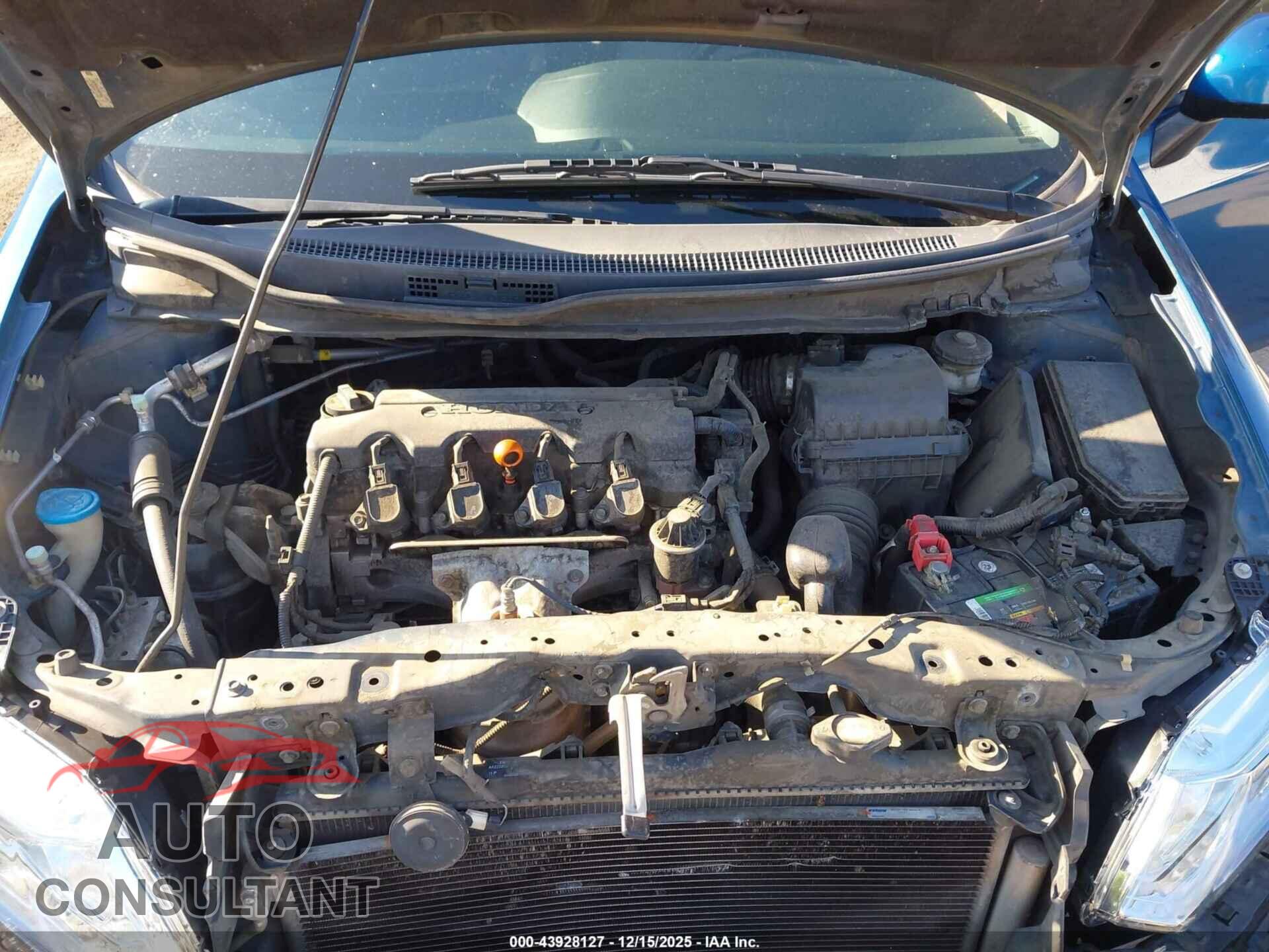 HONDA CIVIC 2013 - 2HGFB2F5XDH507008