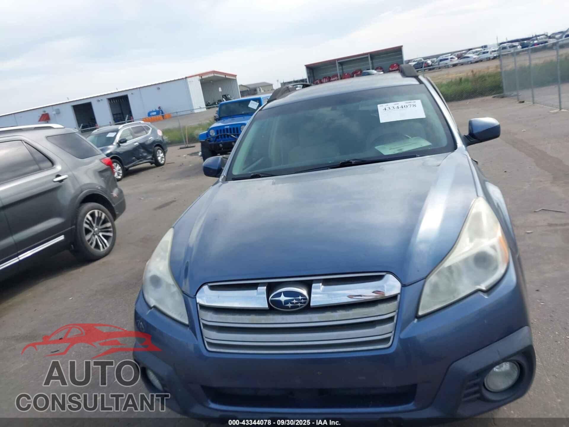 SUBARU OUTBACK 2013 - 4S4BRBCC8D3208028